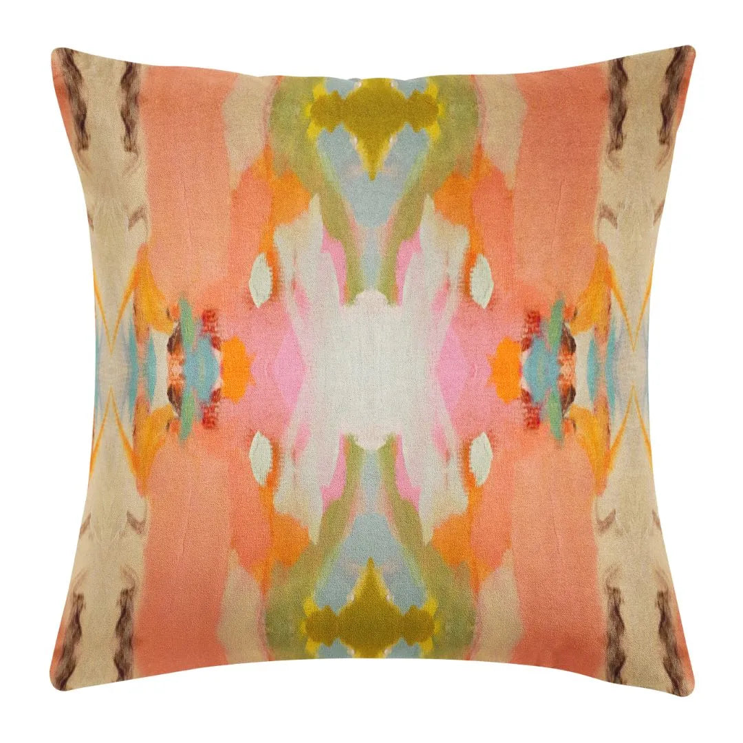 Under the Sea Orange 22x22 Pillow