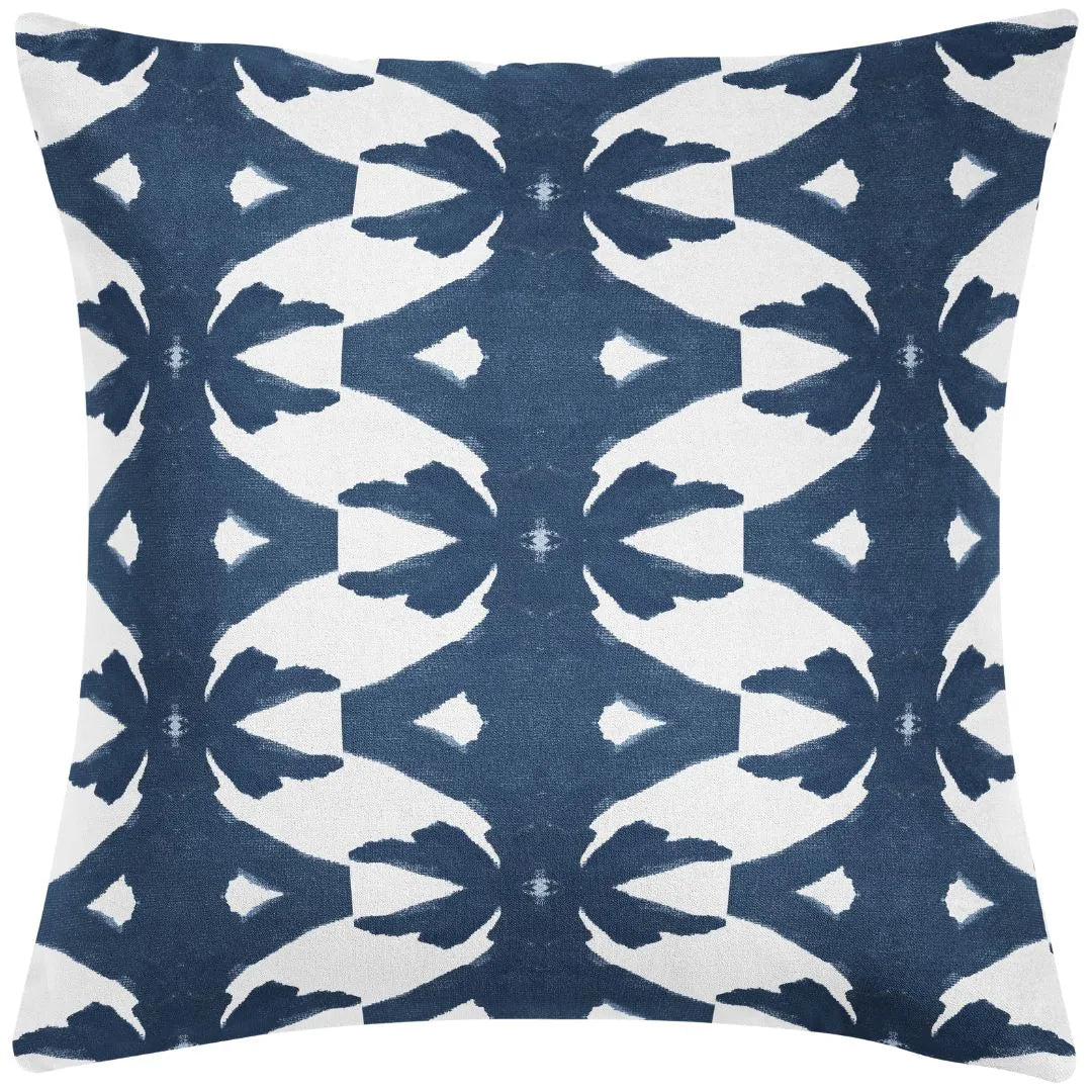 Palm Navy 22x22 Pillow - The Mayfair Hall
