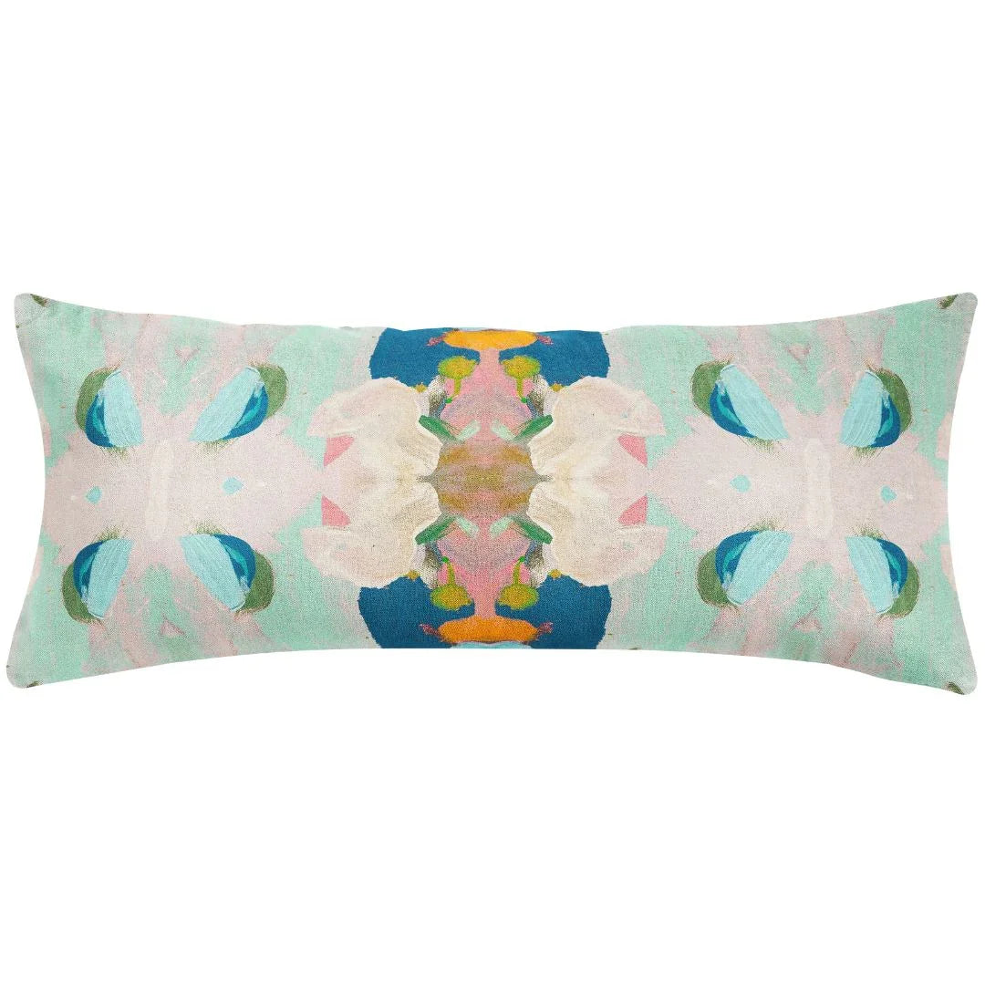 Monet’s Garden Navy 22x22 Pillow - The Mayfair Hall