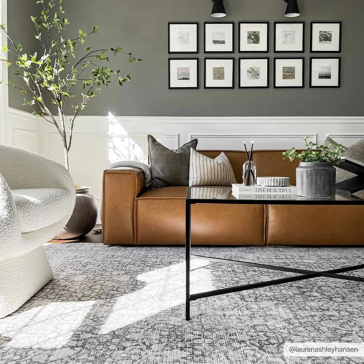 Hedda Washable Area Rug - The Mayfair Hall