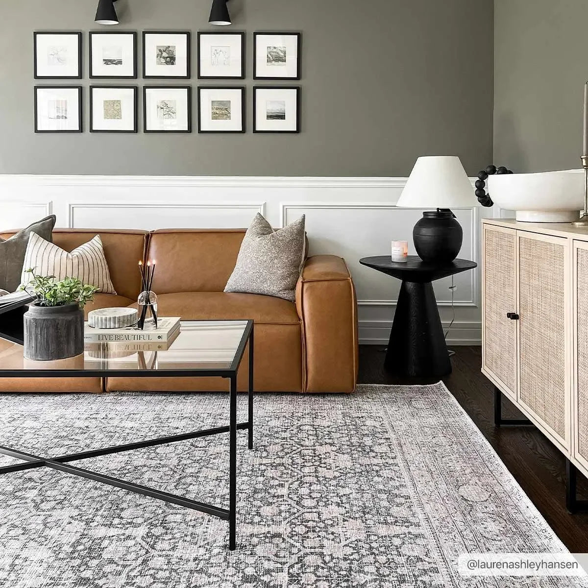 Hedda Washable Area Rug - The Mayfair Hall