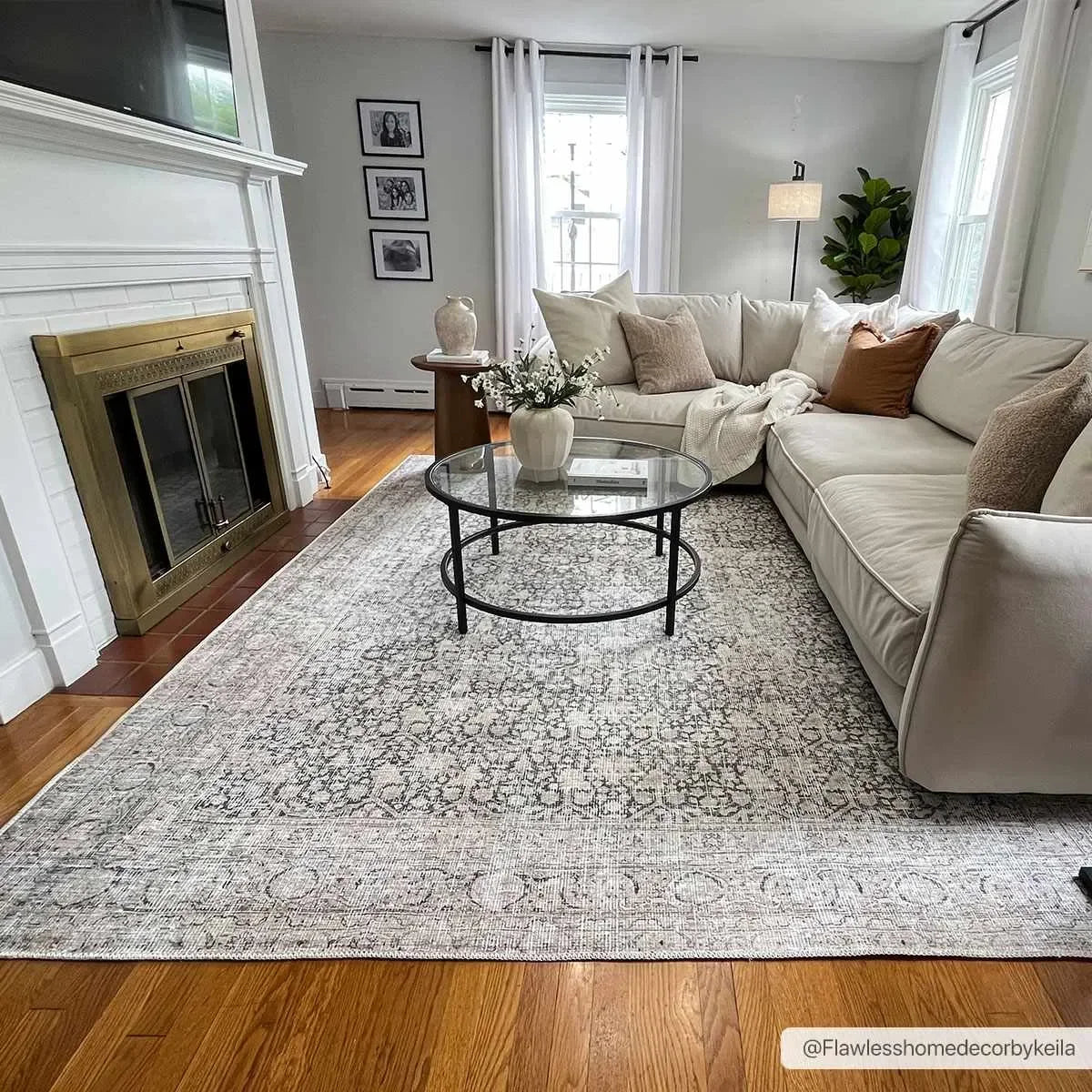 Hedda Washable Area Rug - The Mayfair Hall