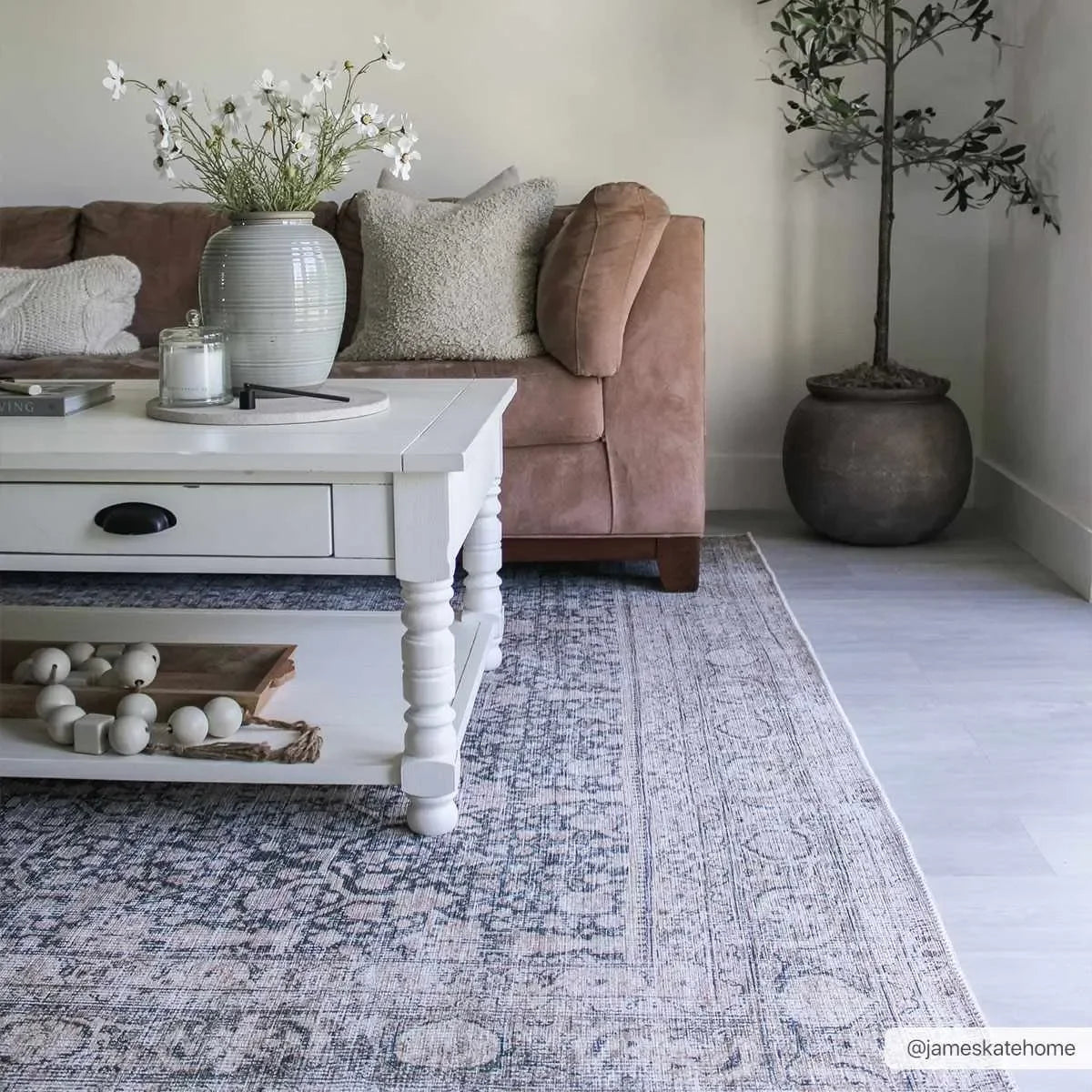 Hedda Washable Area Rug - The Mayfair Hall