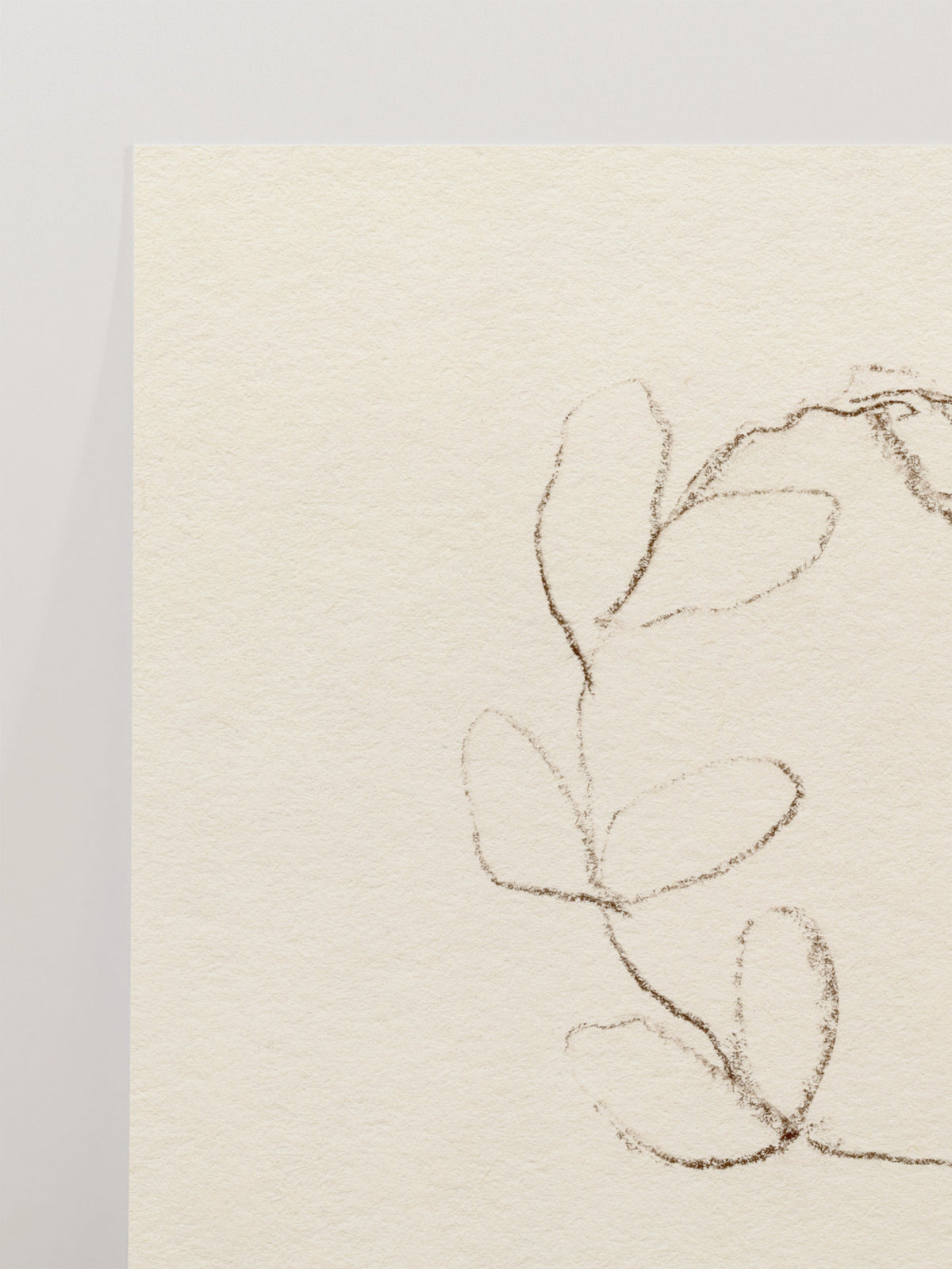 Holiday Wreath Drawing