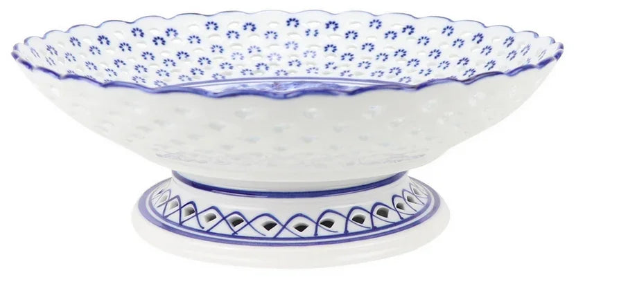 Pierced Footed Dish - The Mayfair Hall