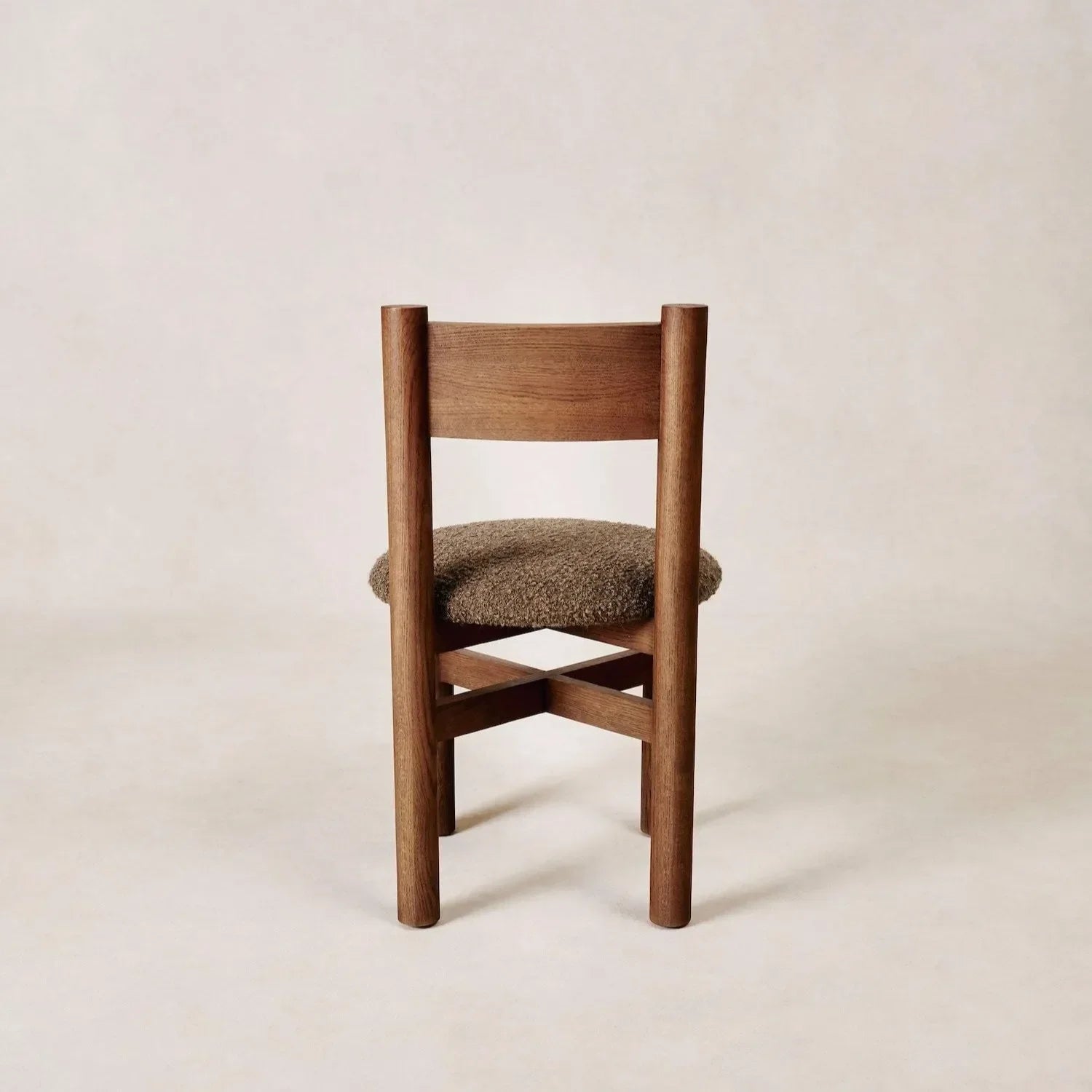 Teddy Dining Chair - Mocha - The Mayfair Hall