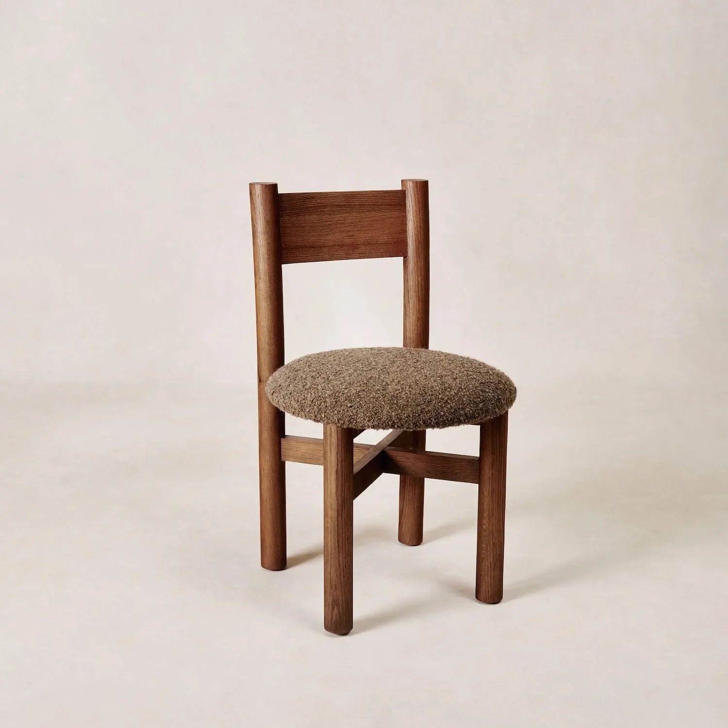 Teddy Dining Chair - Mocha - The Mayfair Hall