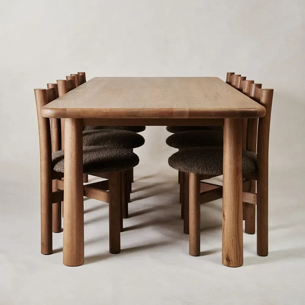 Topa Topa Dining Table - Mocha - The Mayfair Hall
