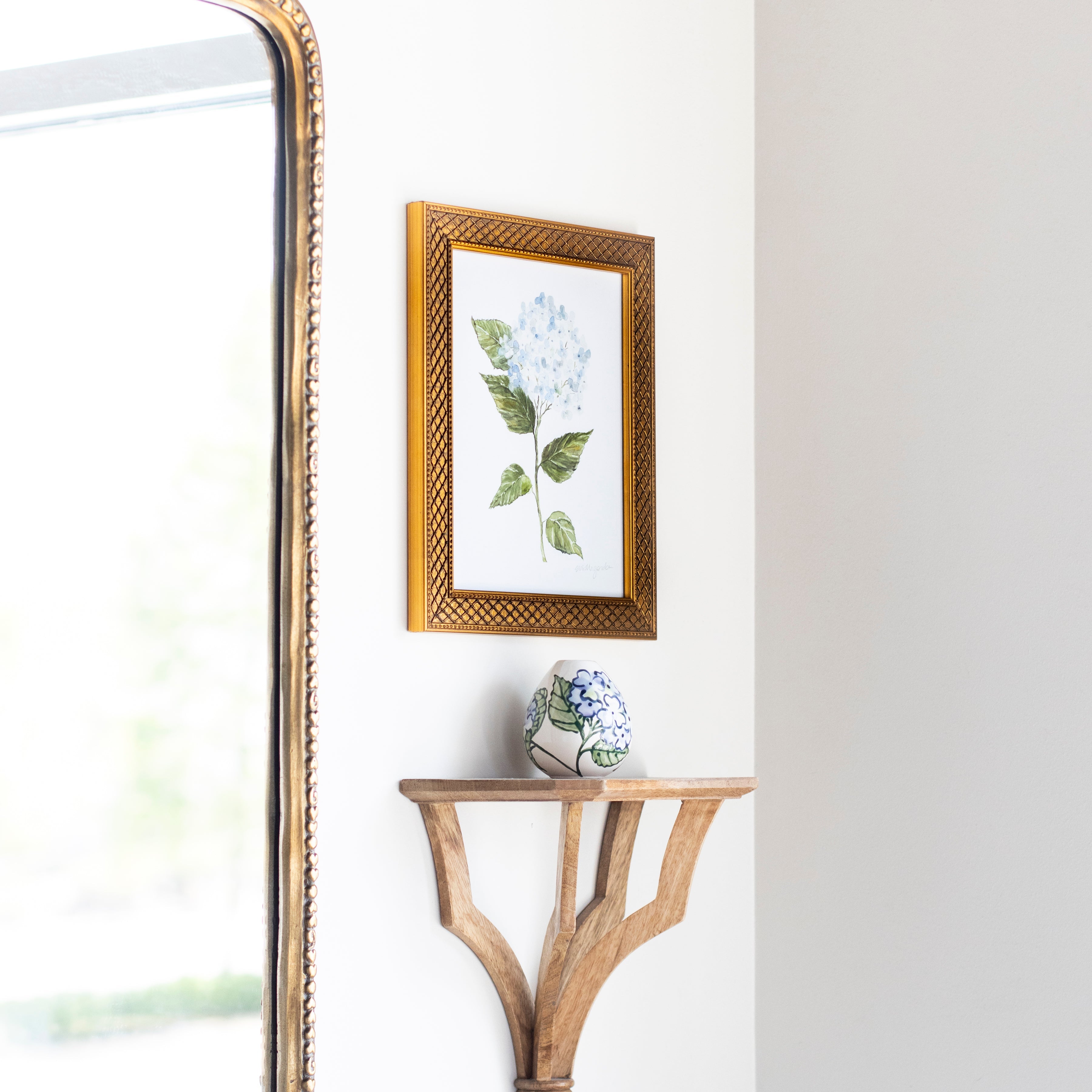 8x10 Hydrangea Print No. 2 By Susan Gordon