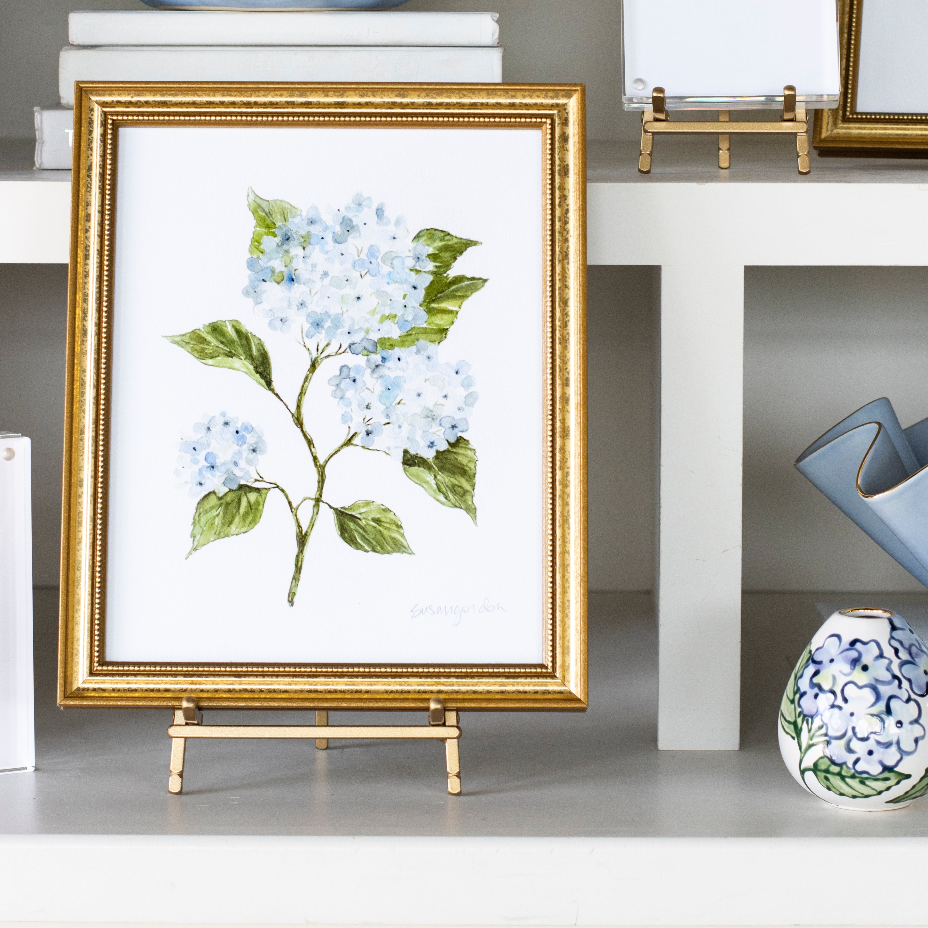 8x10 Hydrangea Print No. 4 By Susan Gordon