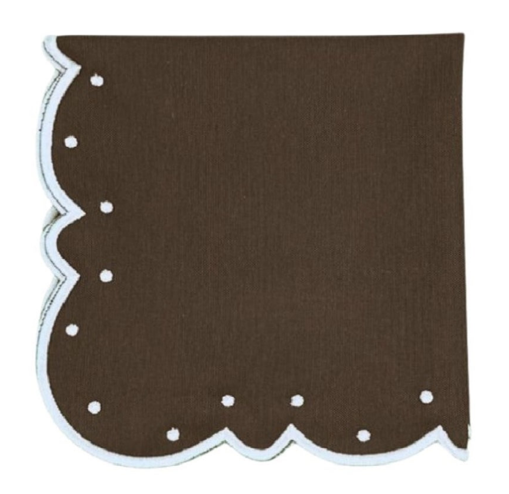 Ava Napkin - Dark Cocoa (Set of 4)
