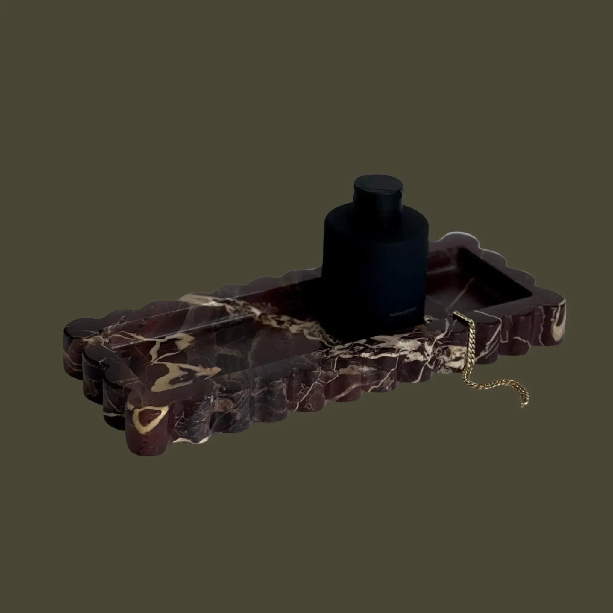 Marble 512 Tray in Cherry Gold - The Mayfair Hall