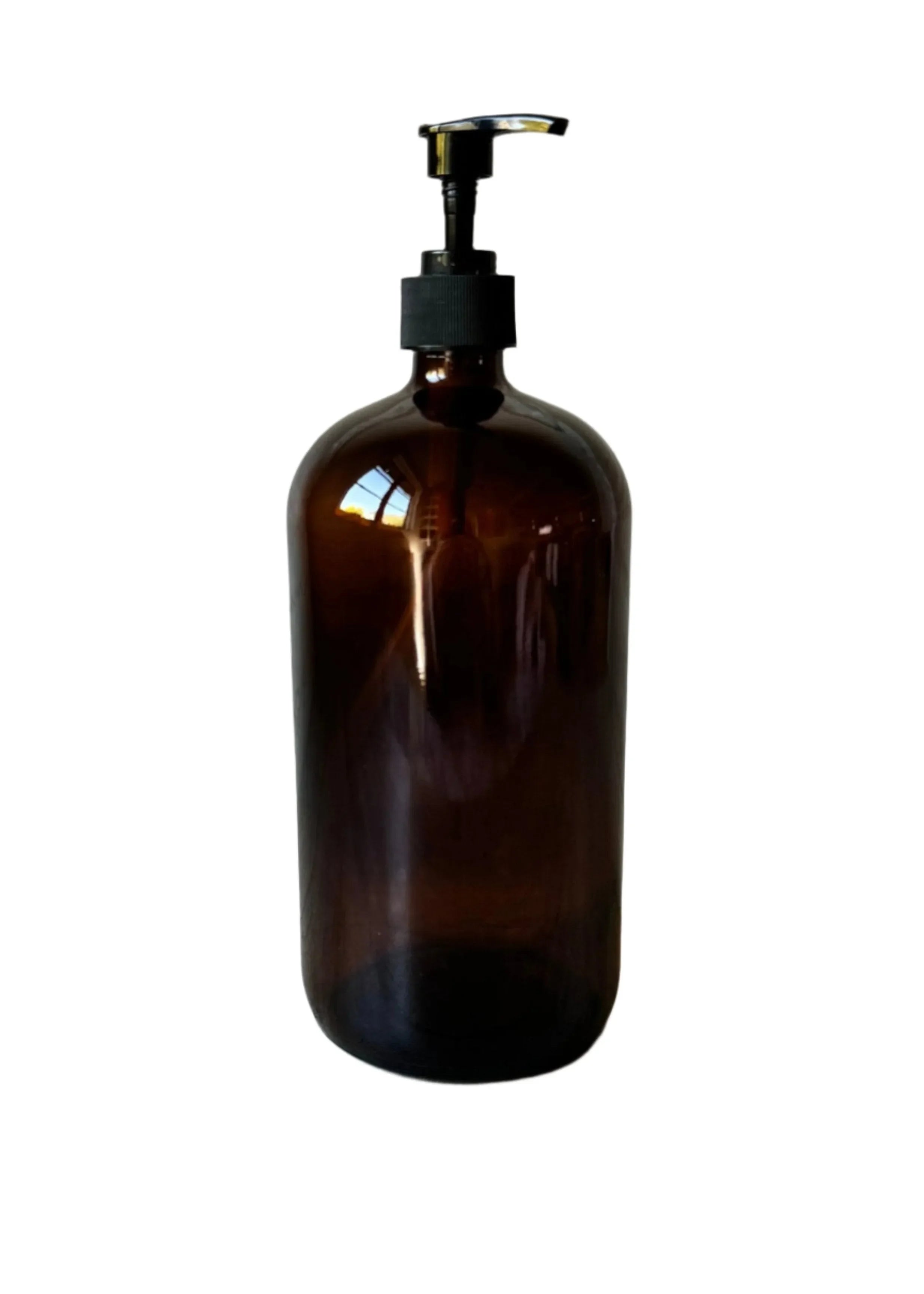 Amber Glass Bottle 32oz - The Mayfair Hall