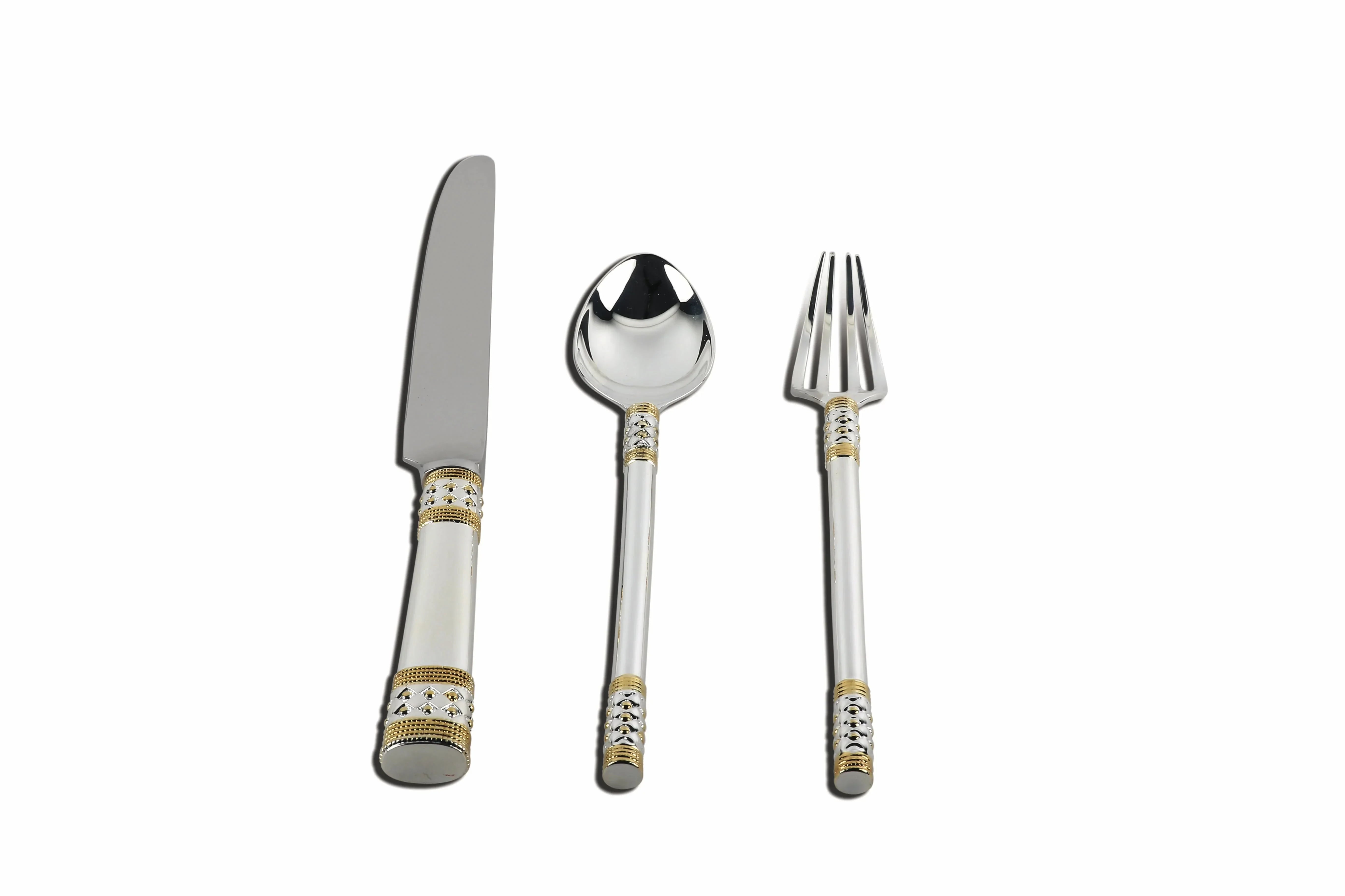 Gothic 3-piece Sterling Silver Flatware Set by Krysaliis - The Mayfair Hall