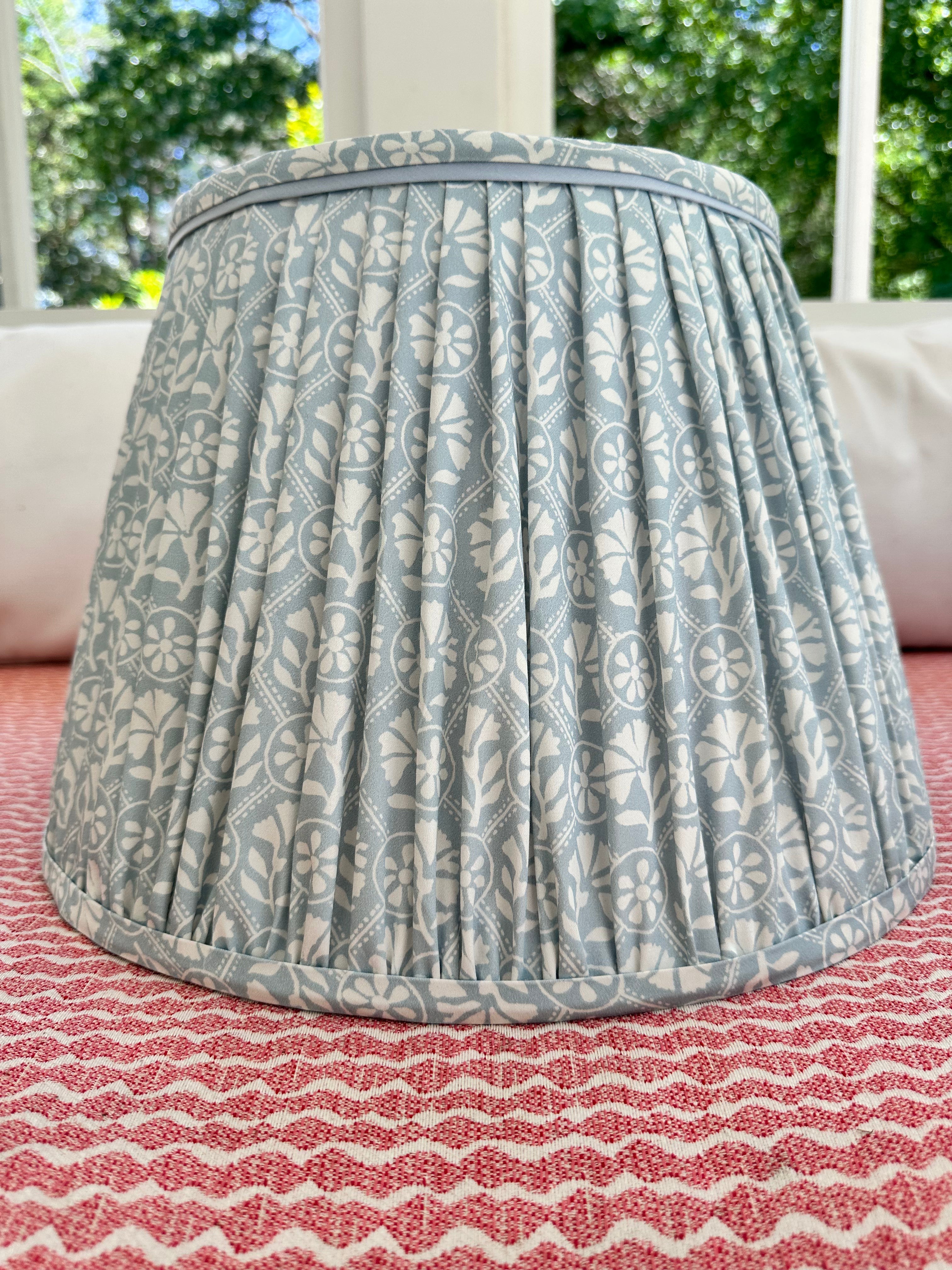 Sophie Ice Reverse with Contrast Banding Lampshade