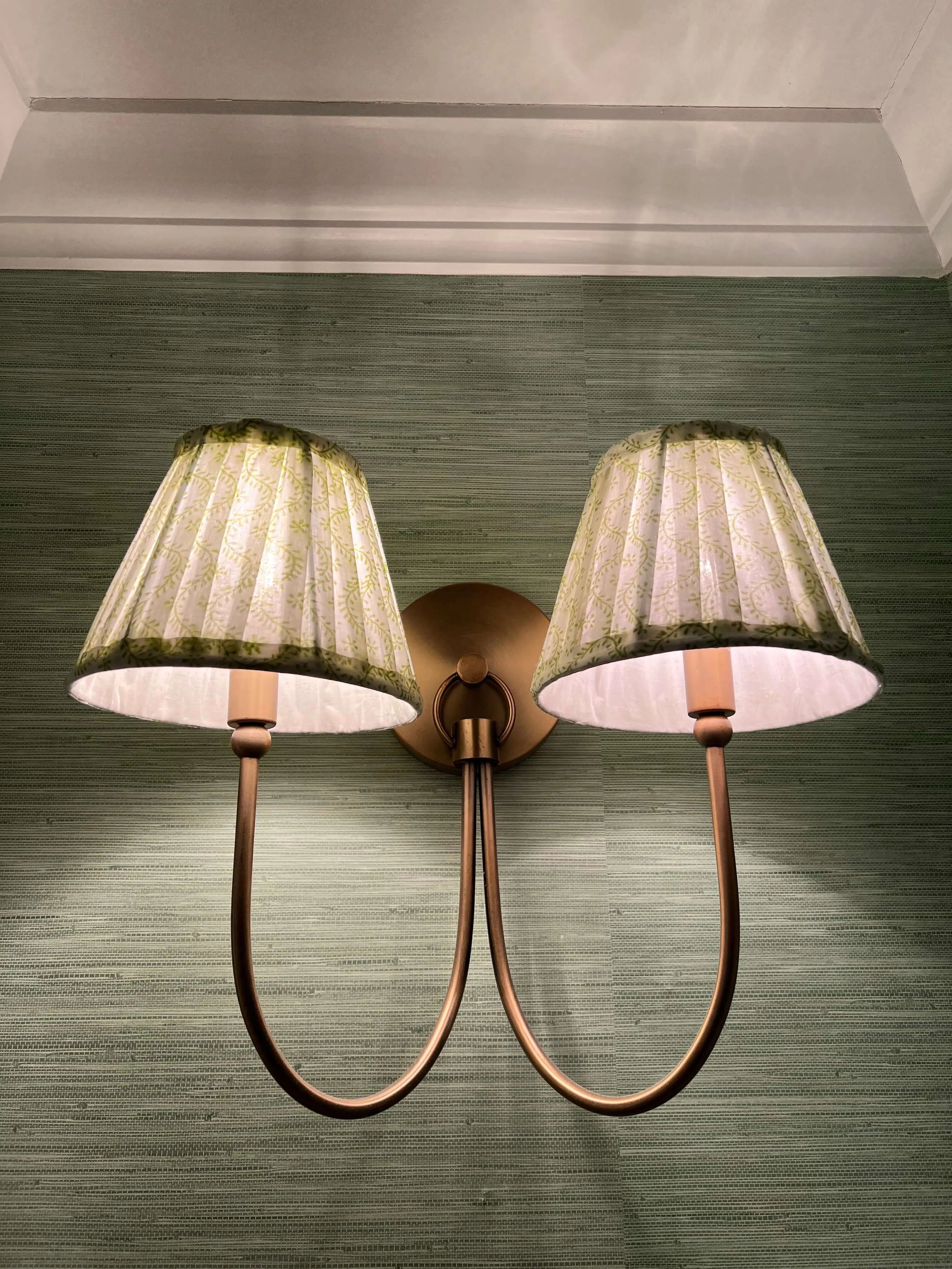 Honeysuckle Sconce Shade - The Mayfair Hall