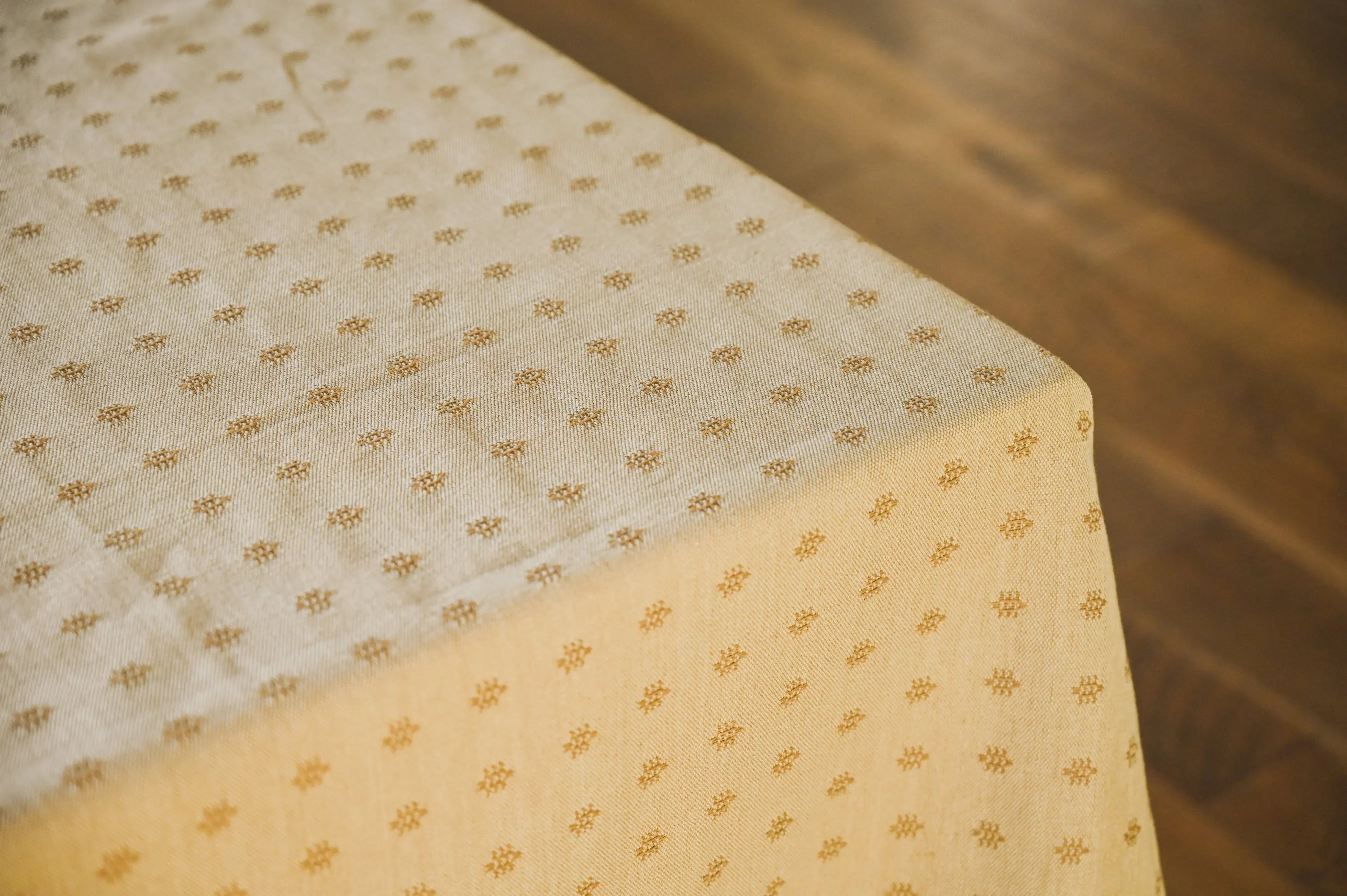 Umber Dobby Tablecloth - The Mayfair Hall