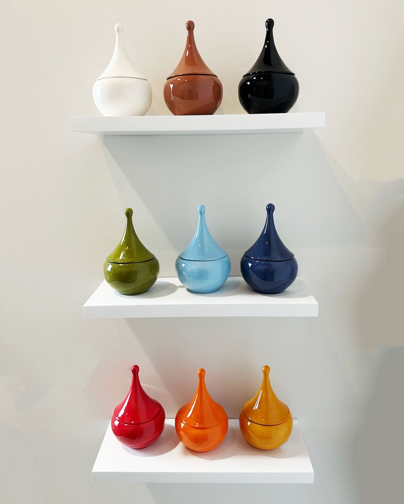 Teardrop Jars in Chocolate Bunny