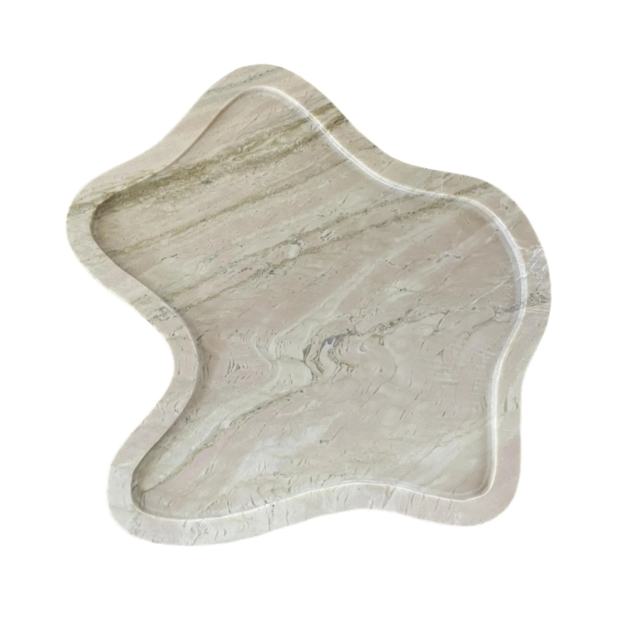 Marble Flo Tray in Matcha - The Mayfair Hall