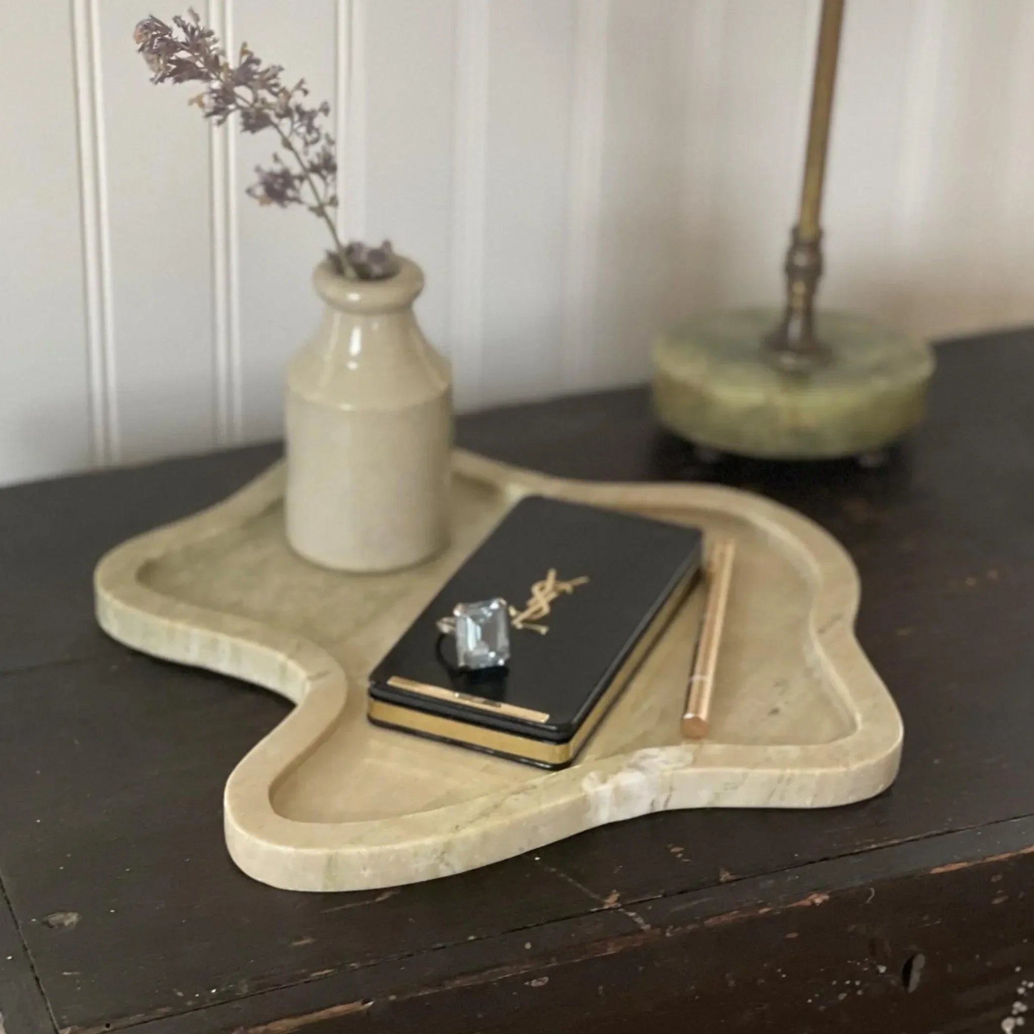 Marble Flo Tray in Matcha - The Mayfair Hall