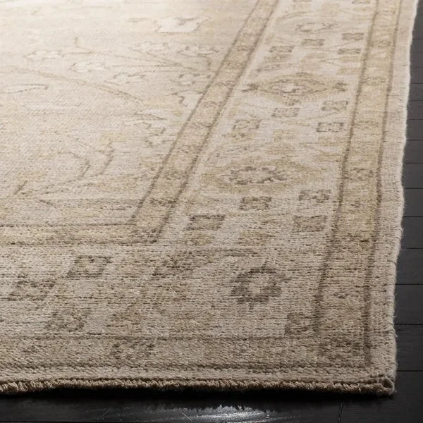 Izmir Wool Rug in Gold and Ivory - The Mayfair Hall