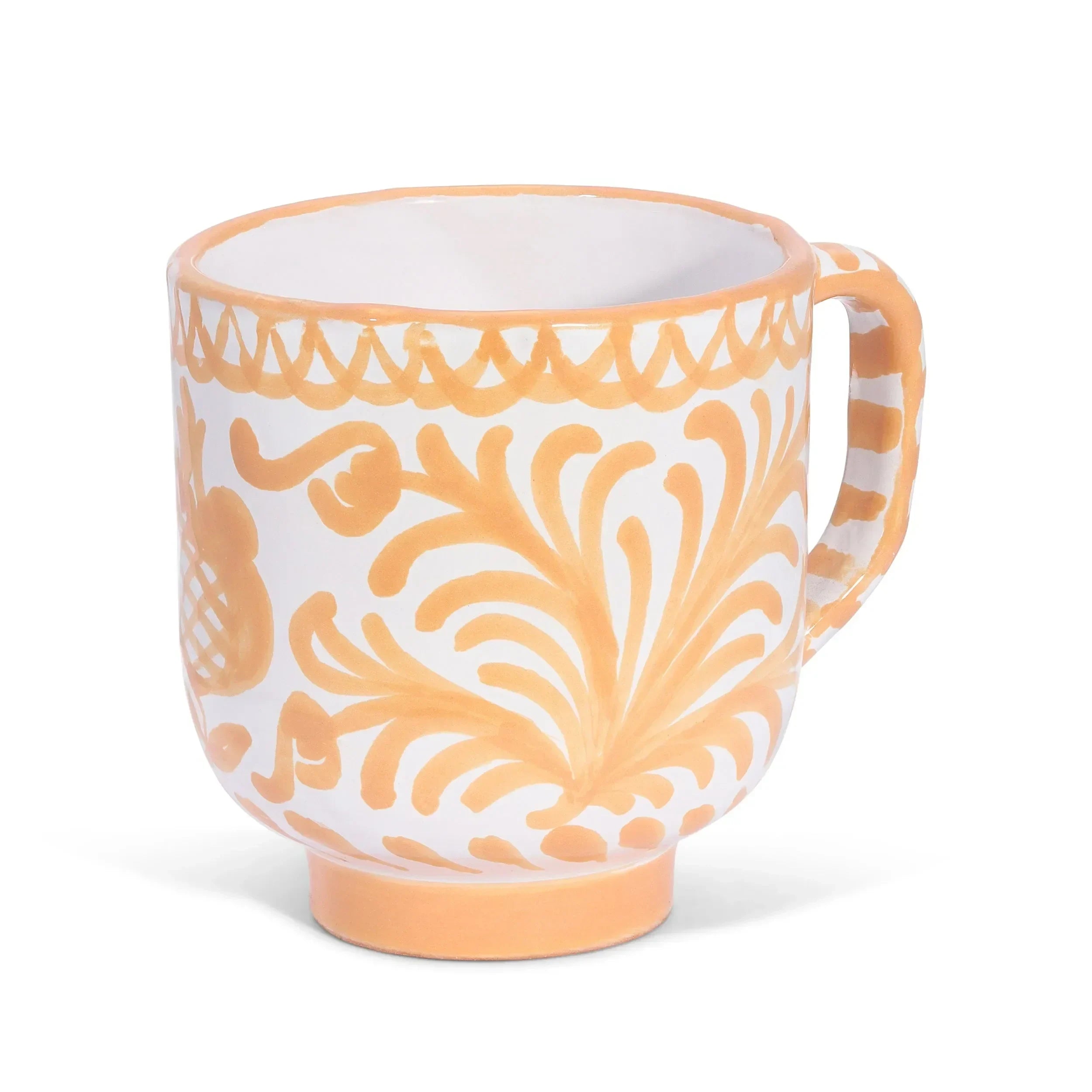 Mug with hand painted designs - The Mayfair Hall