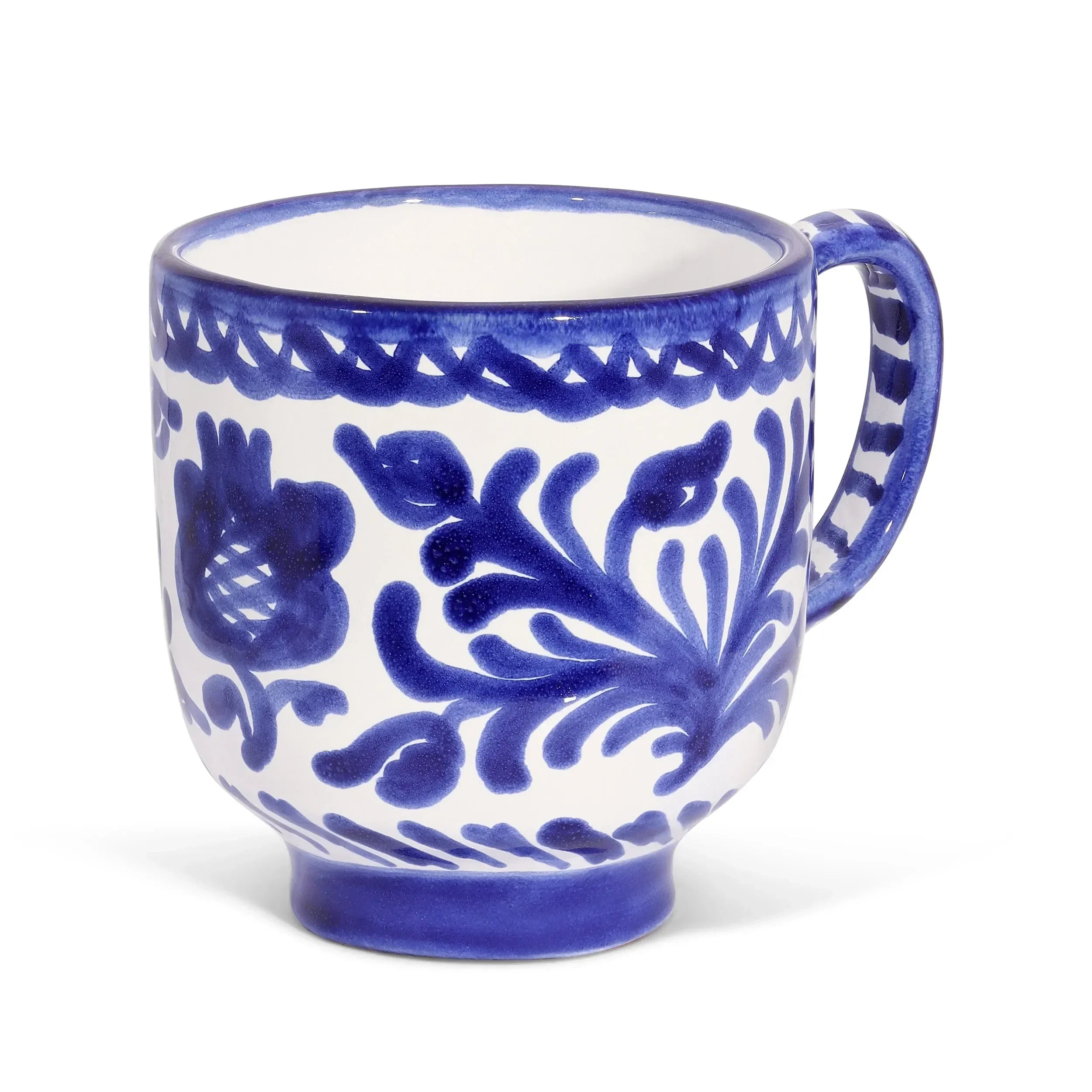 Mug with hand painted designs - The Mayfair Hall