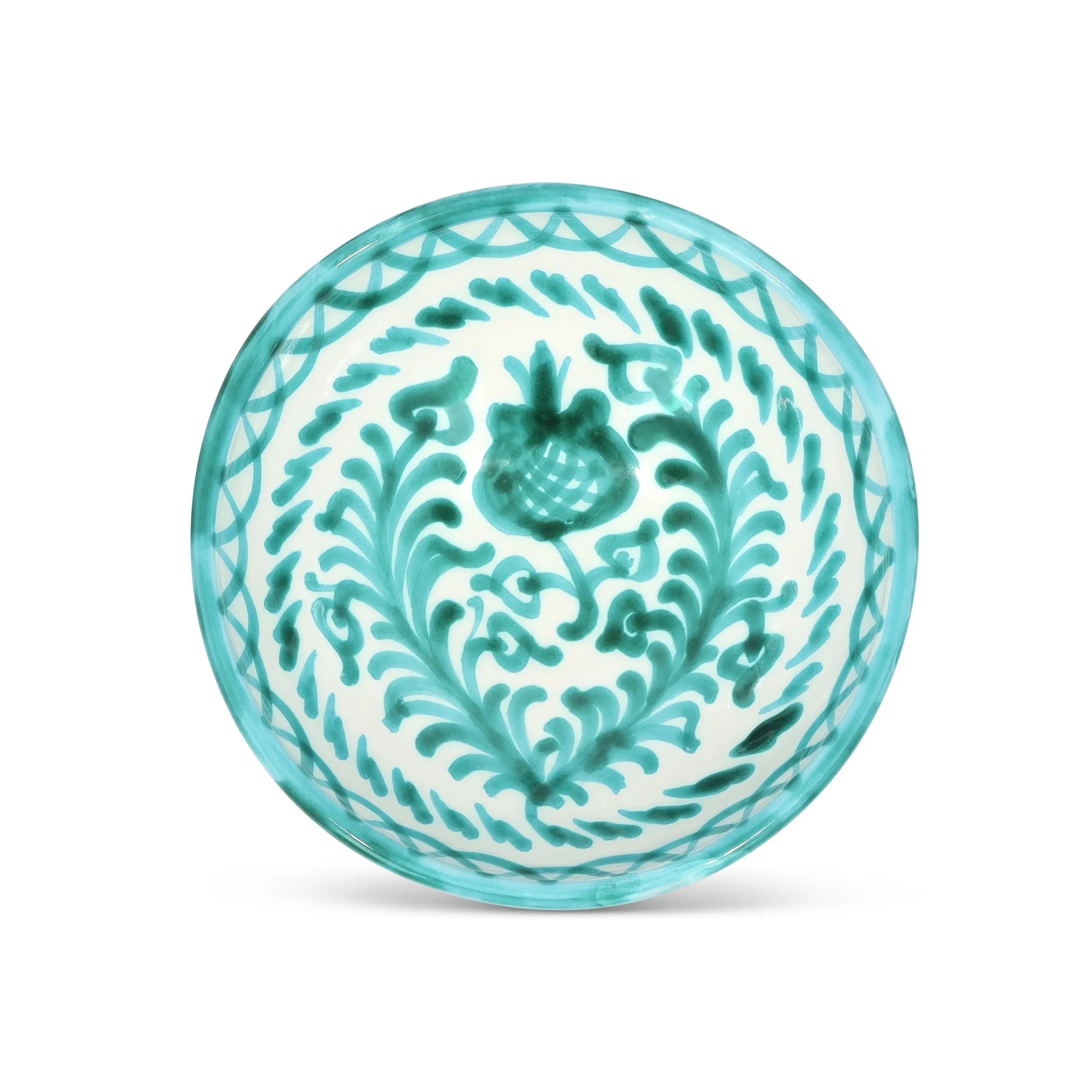 Small bowl with hand painted designs - The Mayfair Hall