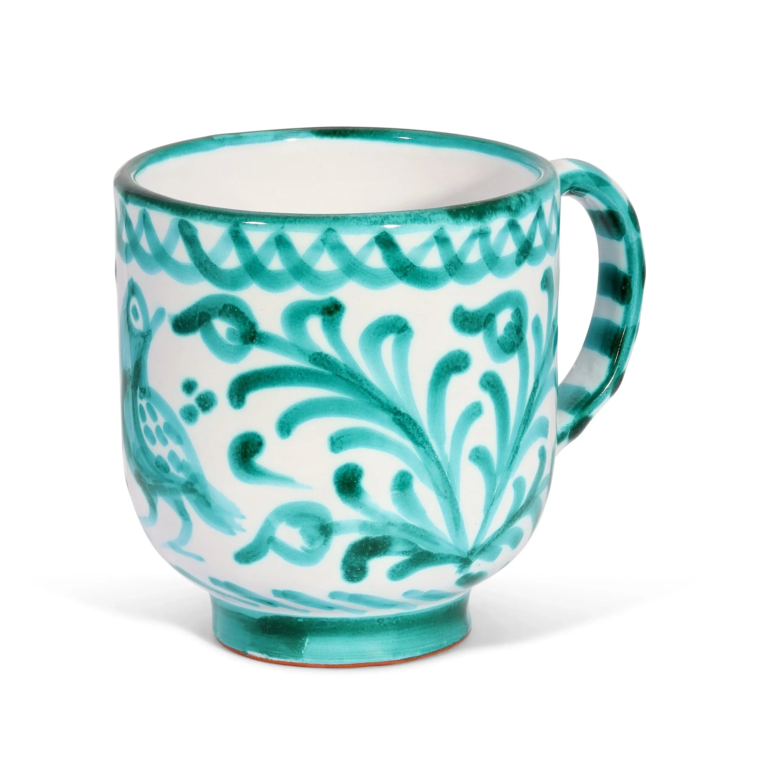Mug with hand painted designs - The Mayfair Hall