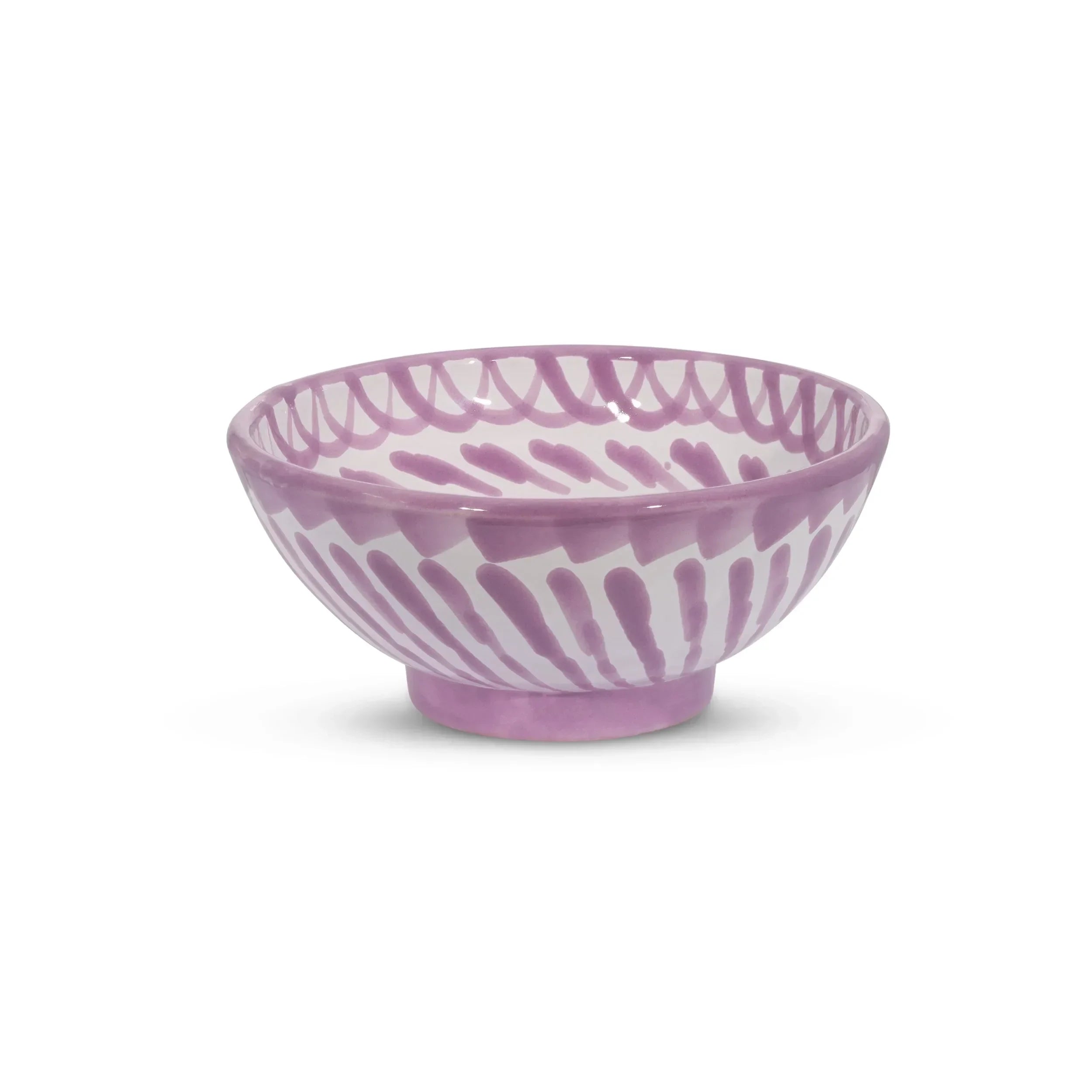 Small bowl with hand painted designs - The Mayfair Hall