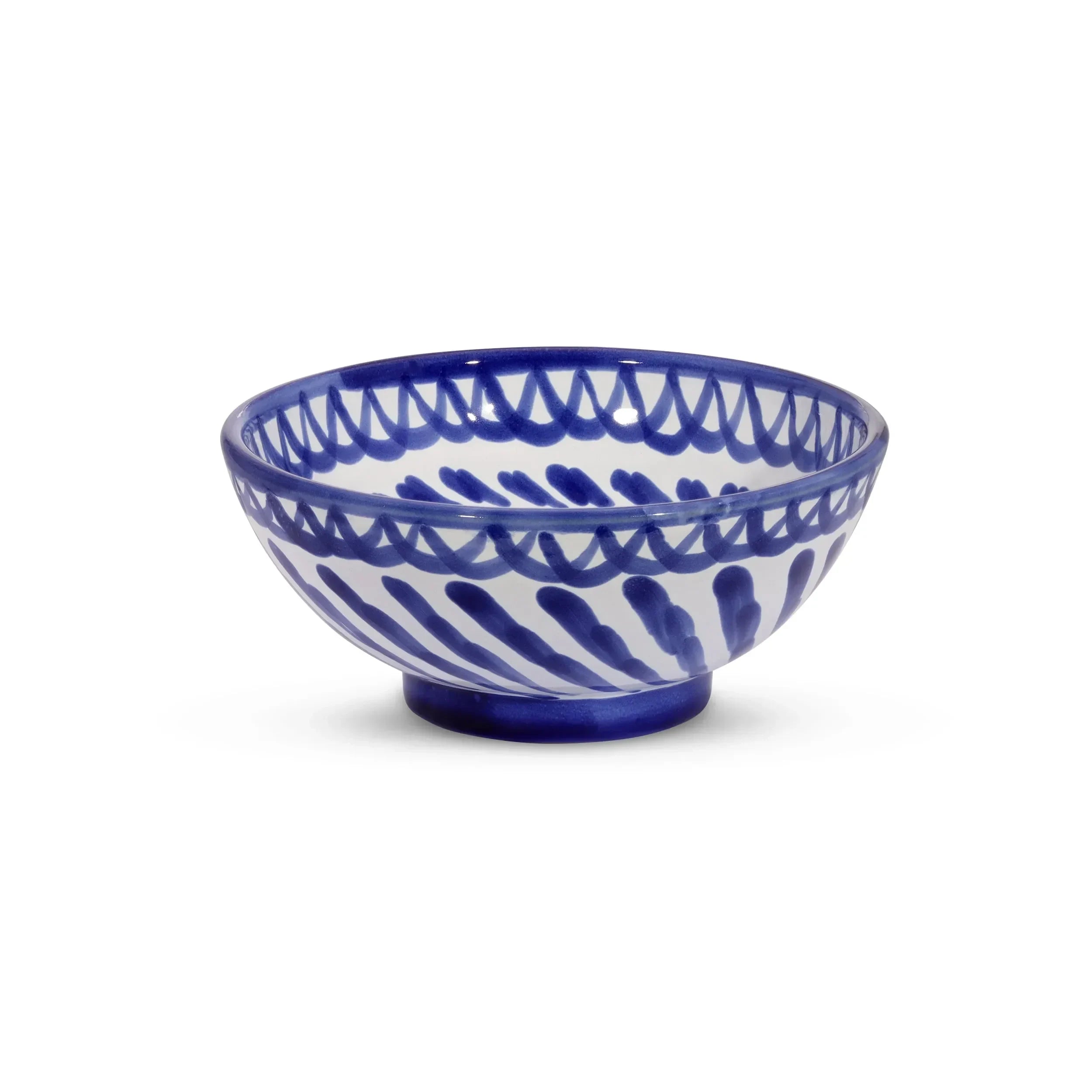 Small bowl with hand painted designs - The Mayfair Hall