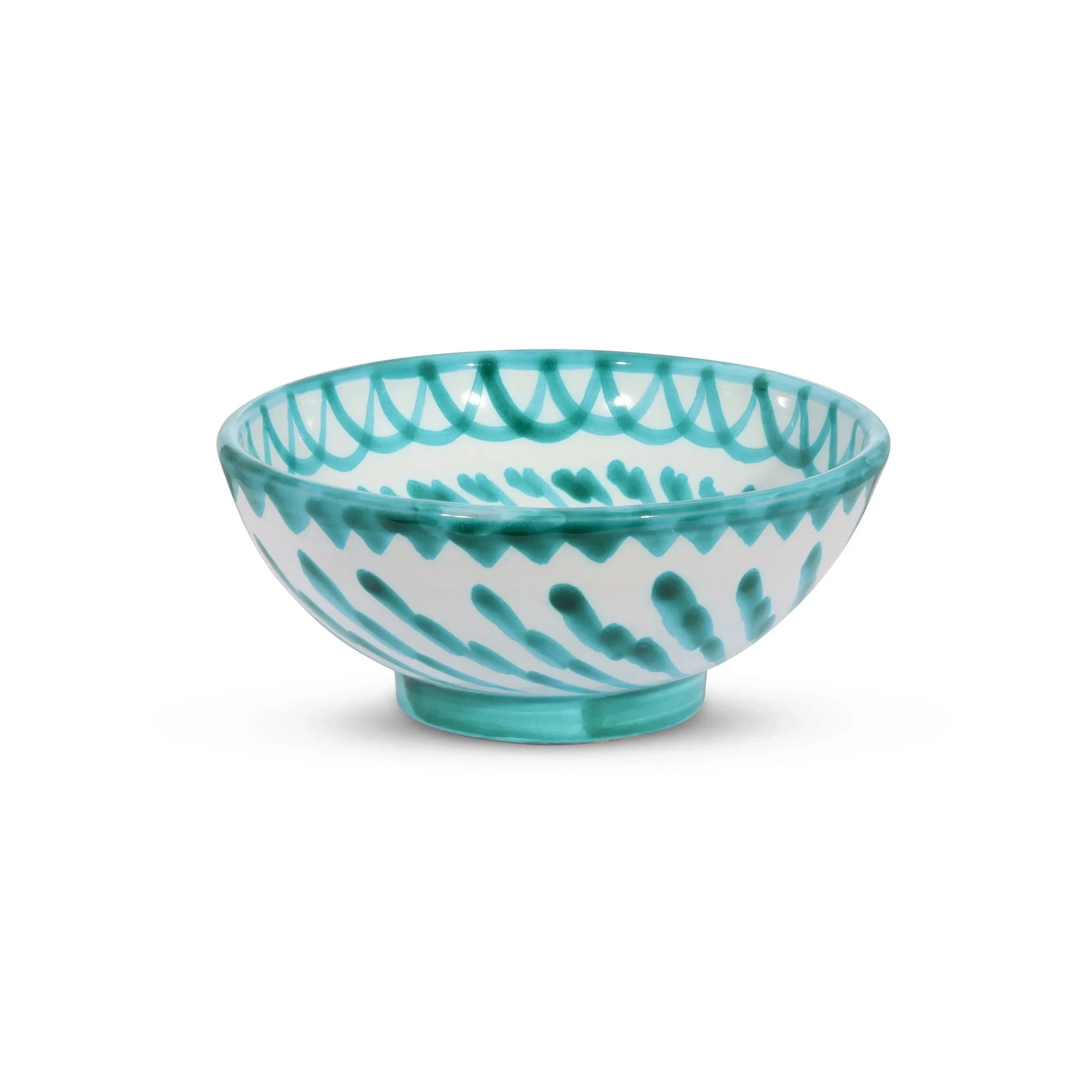 Small bowl with hand painted designs - The Mayfair Hall