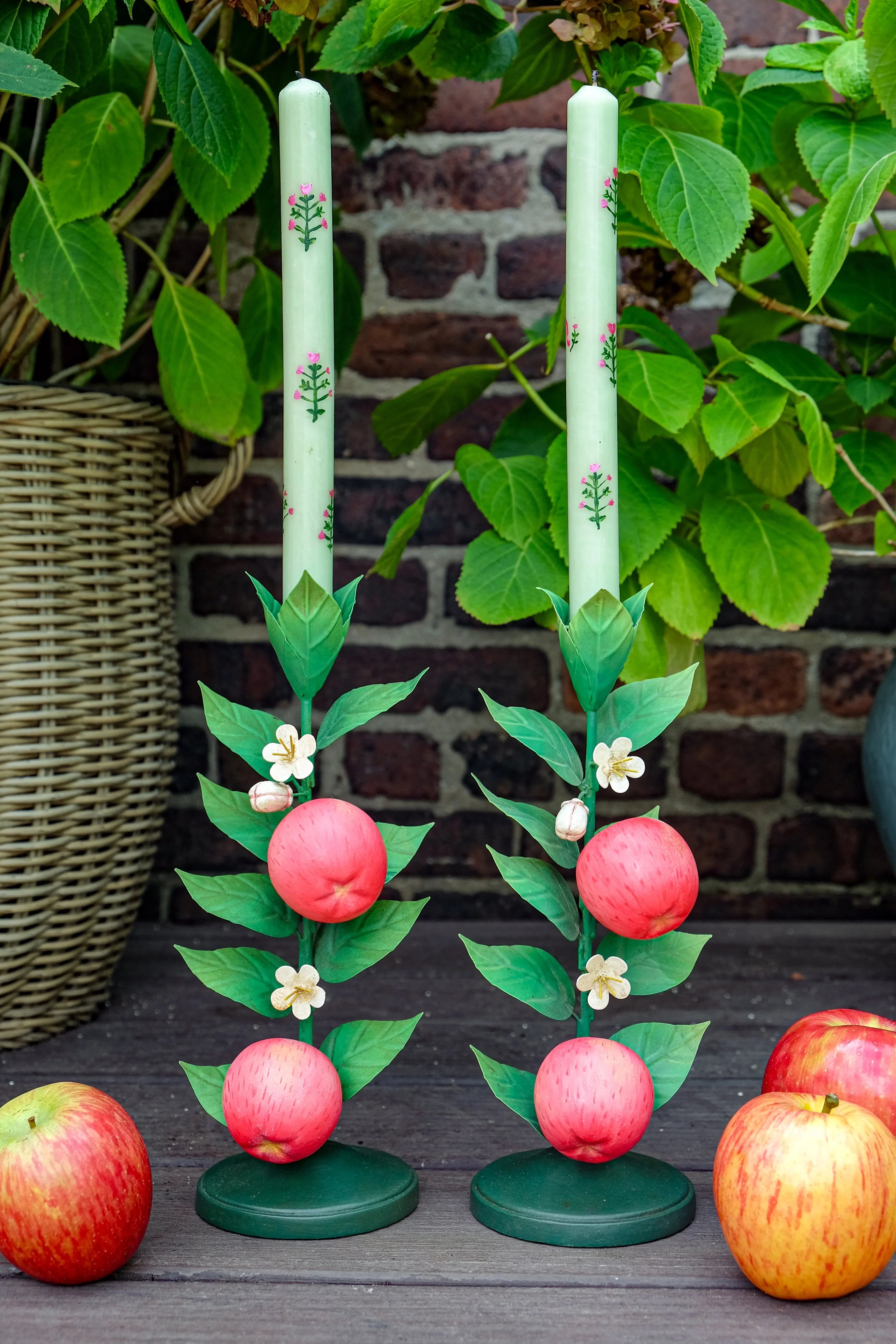 Apple Fruit Candle Holder - The Mayfair Hall