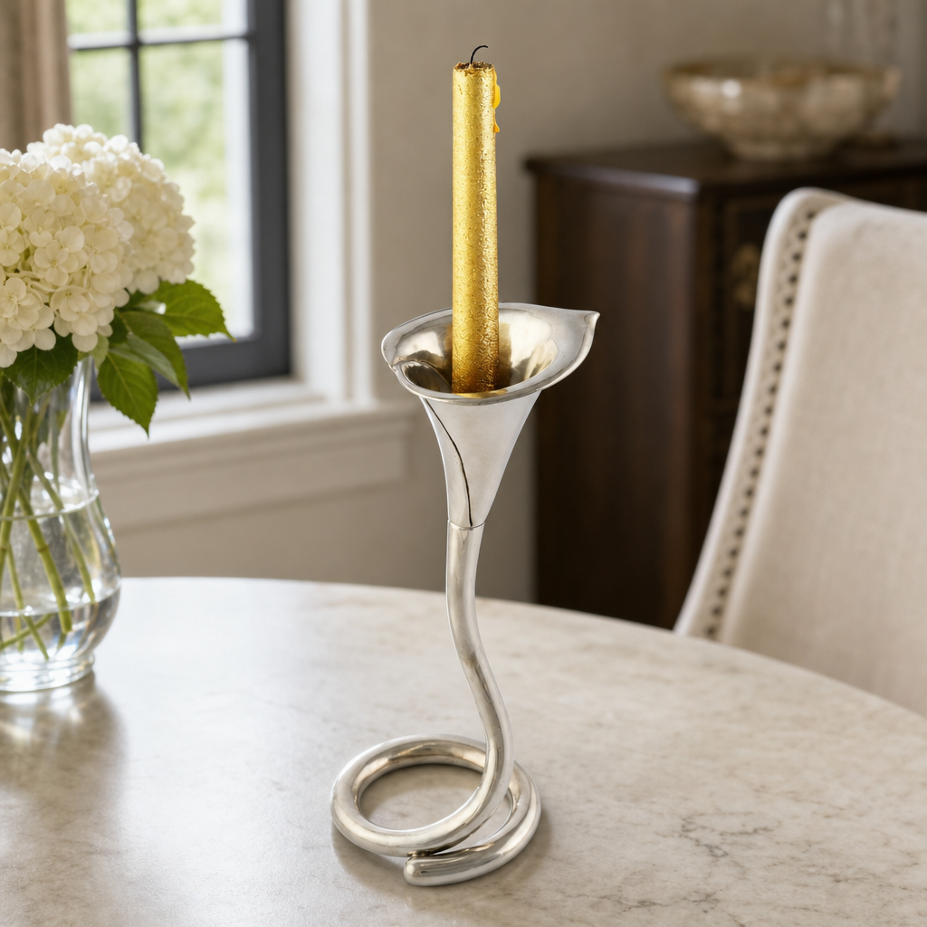 Lily Candlestick Tall