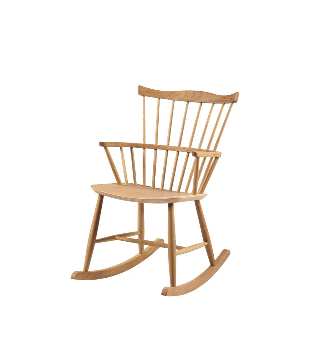FDB Møbler J52G Rocking Chair, Nature Oiled Oak