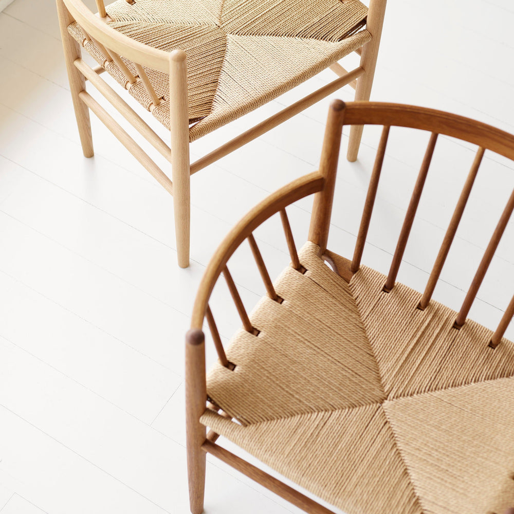 FDB Møbler J81 Chair, Smoked Oiled Oak
