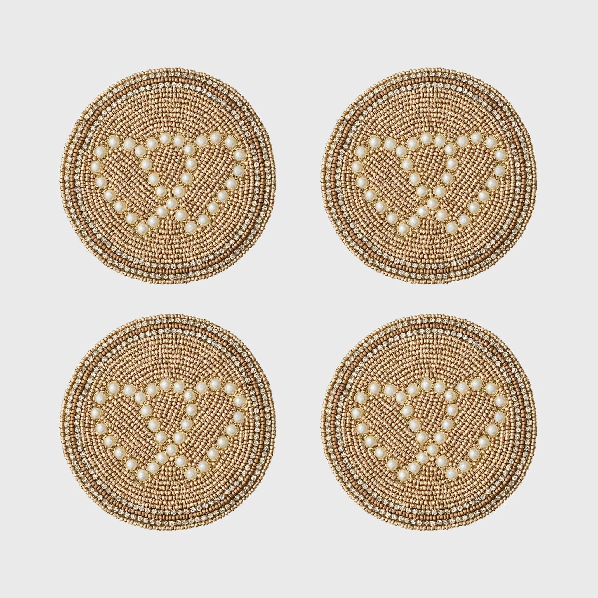 Gemini coasters, set of four - The Mayfair Hall