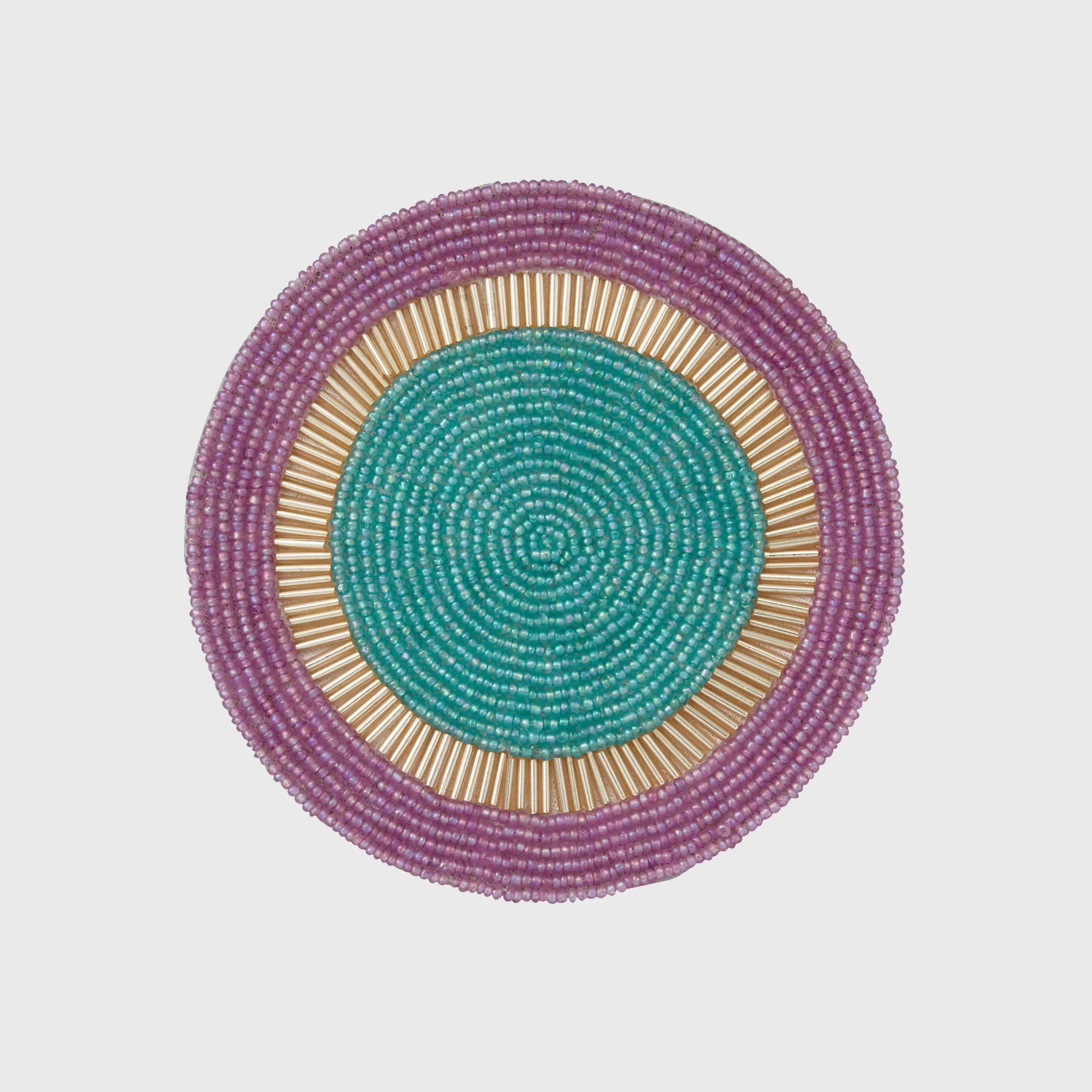 Bright stripe coasters - The Mayfair Hall