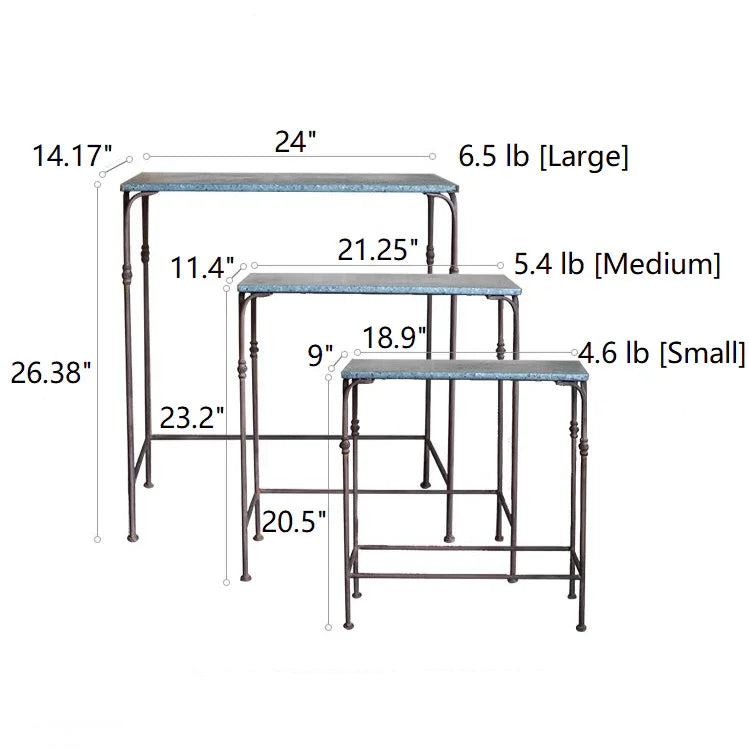 Backyard Metal Plant Stands - The Mayfair Hall