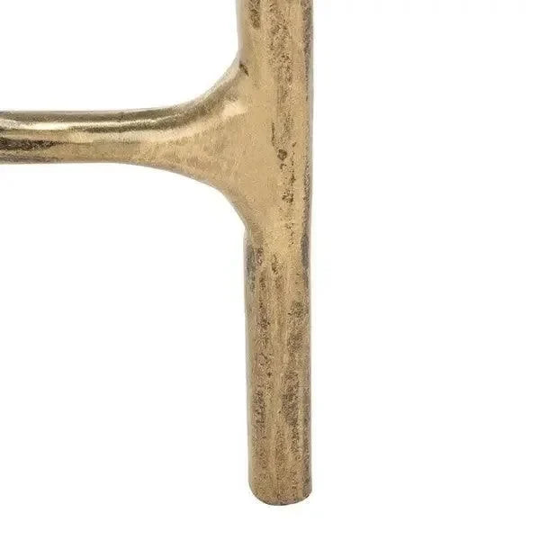 Safavieh Jessa Brass Rectangle Metal Coffee Table