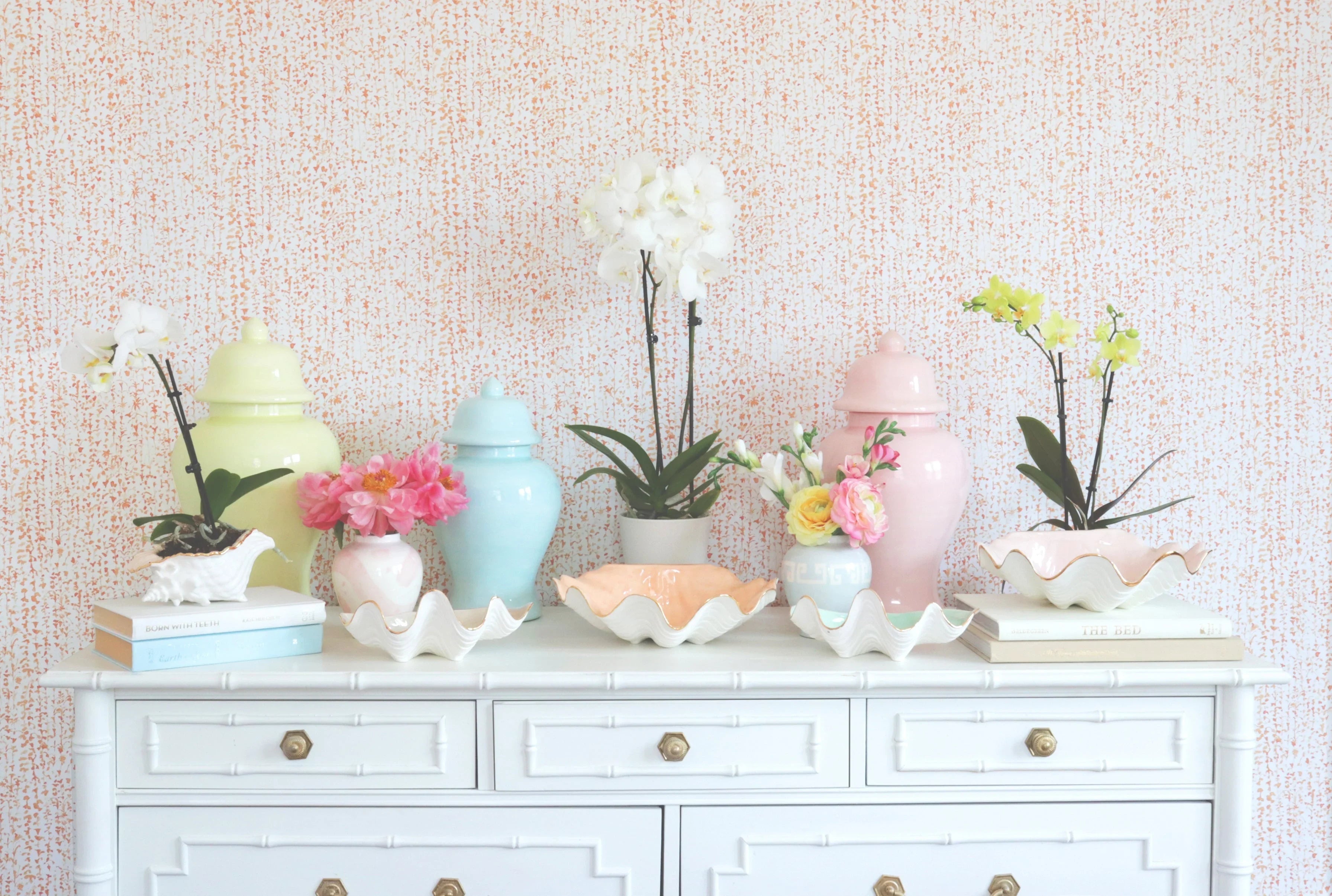 Robin's Egg Blue Ginger Jars - The Mayfair Hall