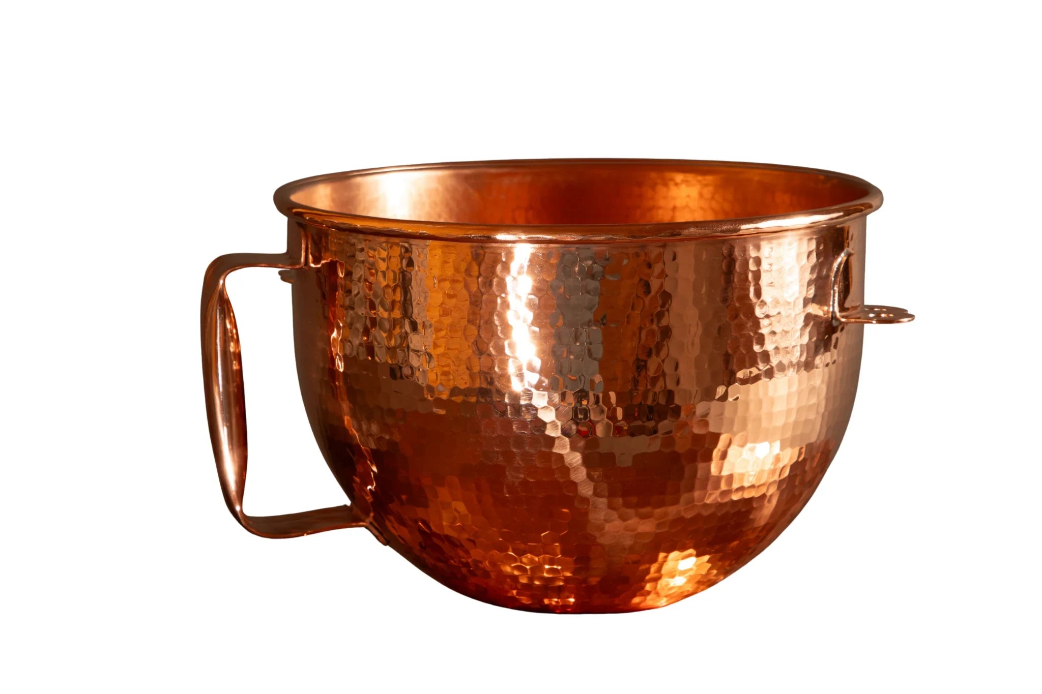 Copper Mixing Bowl for KitchenAid Lift Stand Mixers - fits most 5, 6 and 7 quart Mixer models