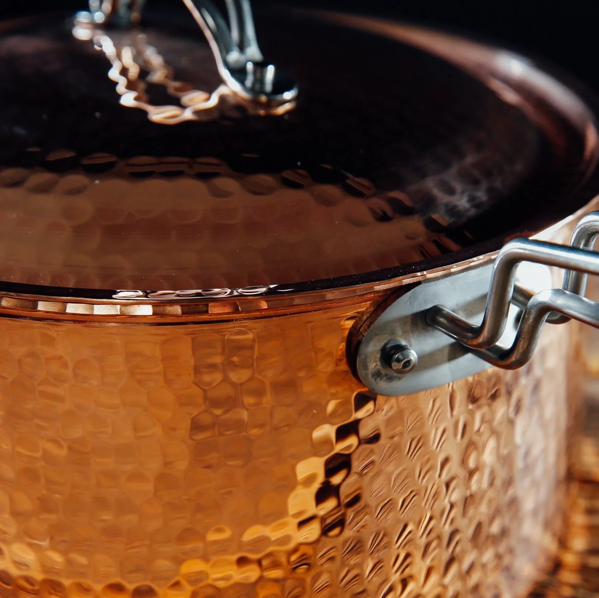 Copper Saucepan 1.5 quart and 2.5 quart - The Mayfair Hall