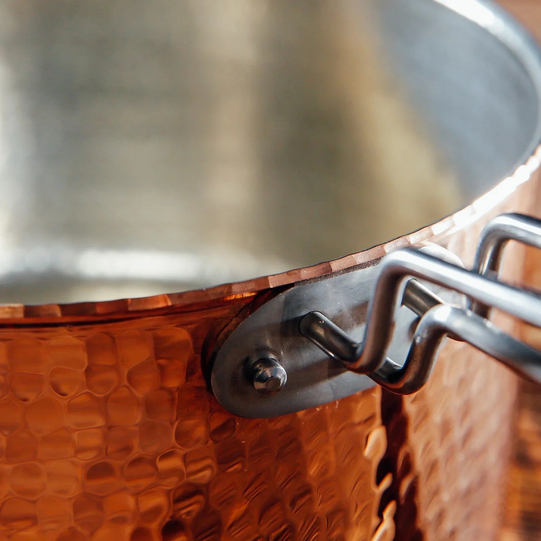 Copper Saucepan 1.5 quart and 2.5 quart - The Mayfair Hall