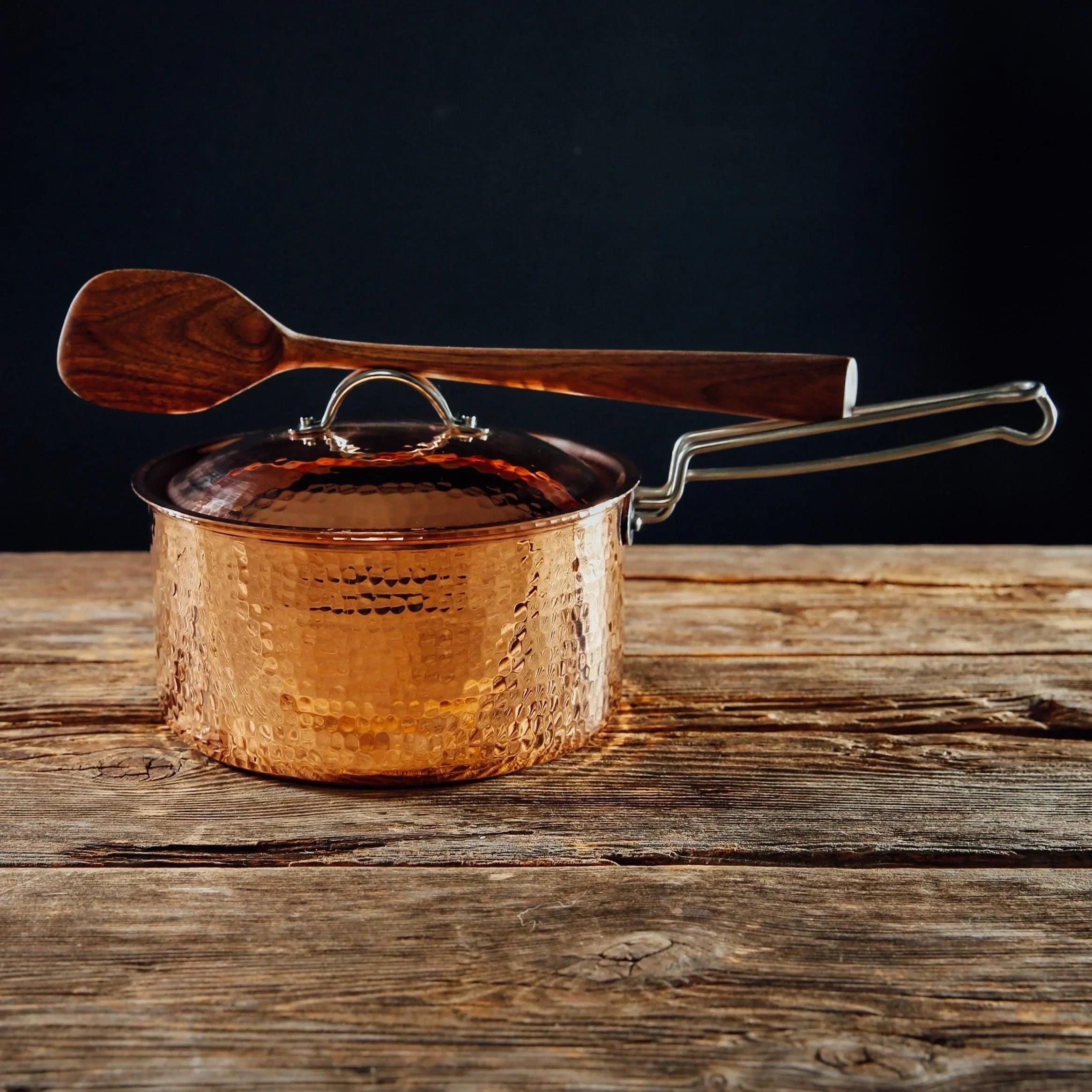 Copper Saucepan 1.5 quart and 2.5 quart - The Mayfair Hall