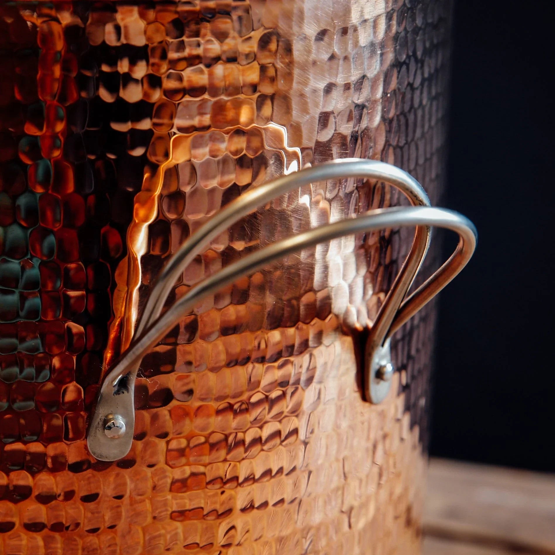 Big, Beautiful Copper Stock Pots - The Mayfair Hall