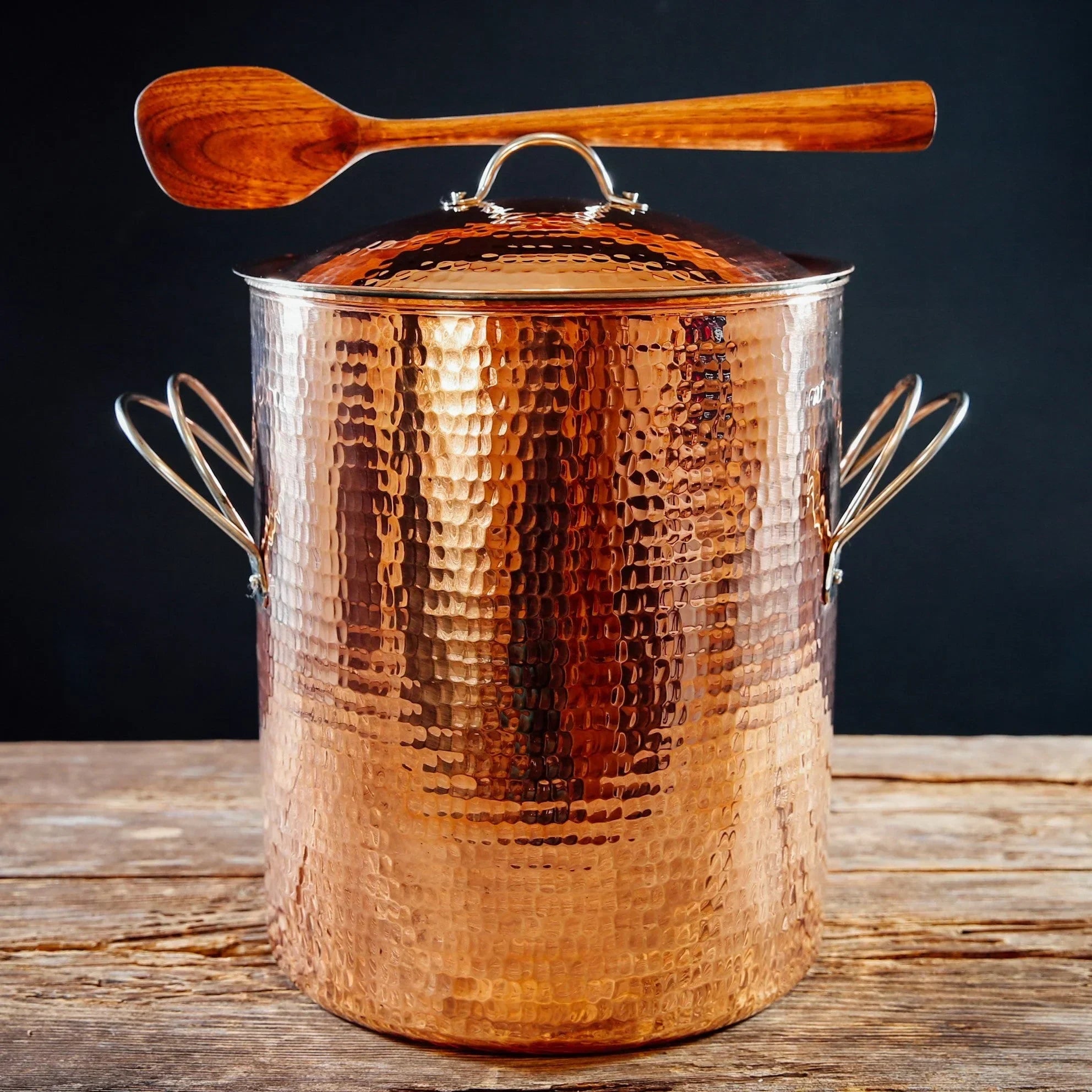Big, Beautiful Copper Stock Pots - The Mayfair Hall