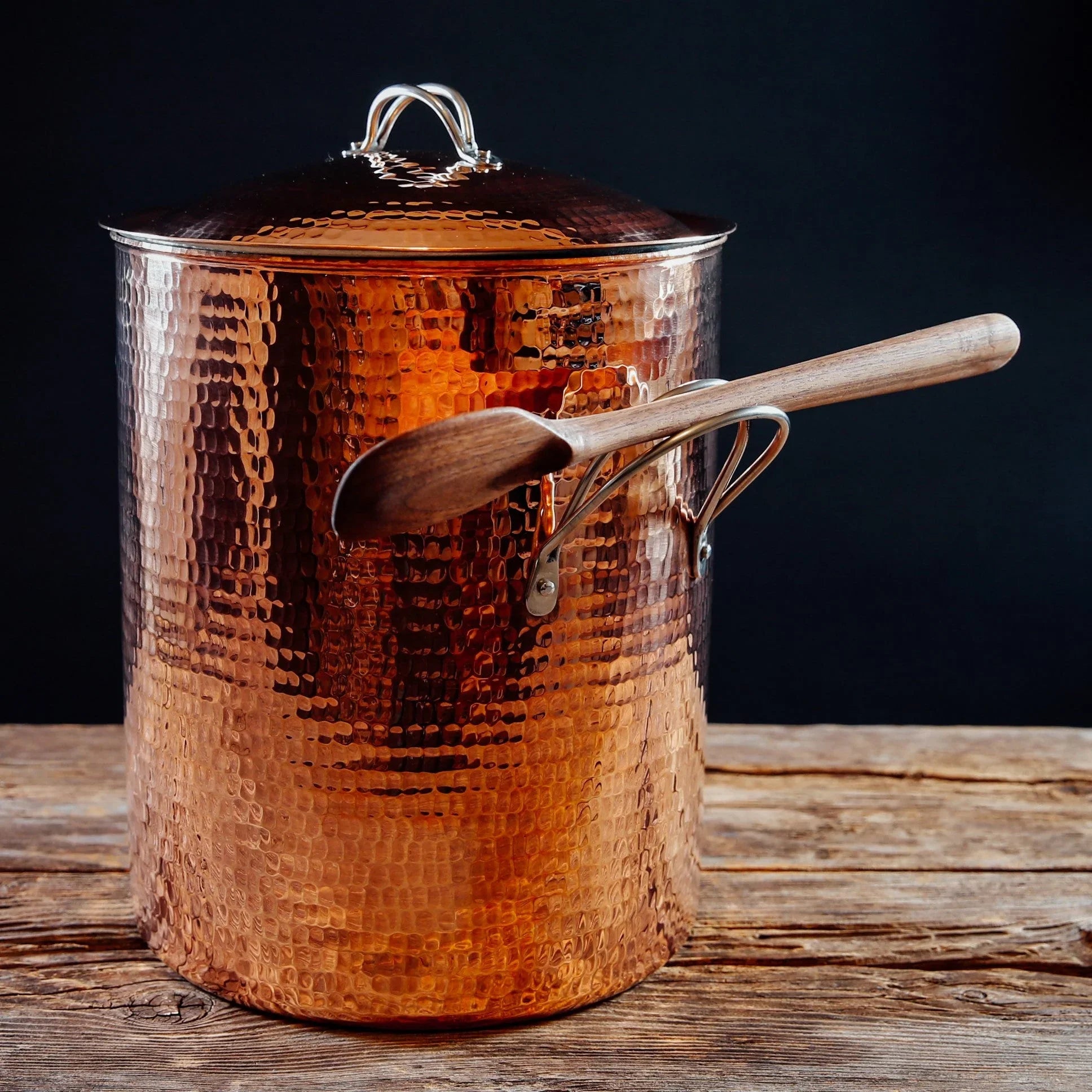 Big, Beautiful Copper Stock Pots - The Mayfair Hall