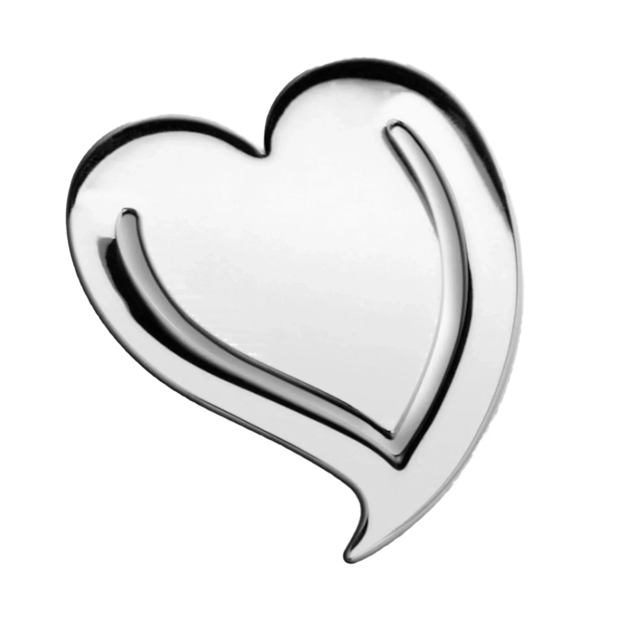 Heart Sterling Silver Bookmark by Krysaliis - The Mayfair Hall
