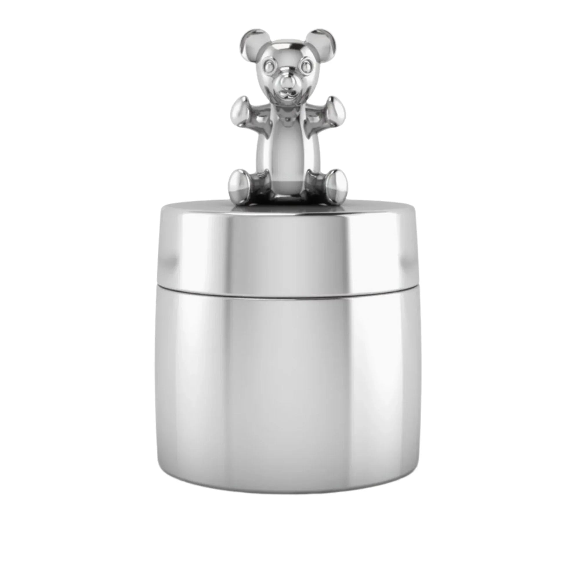 Teddy Sterling Silver Keepsake Box by Krysaliis - The Mayfair Hall